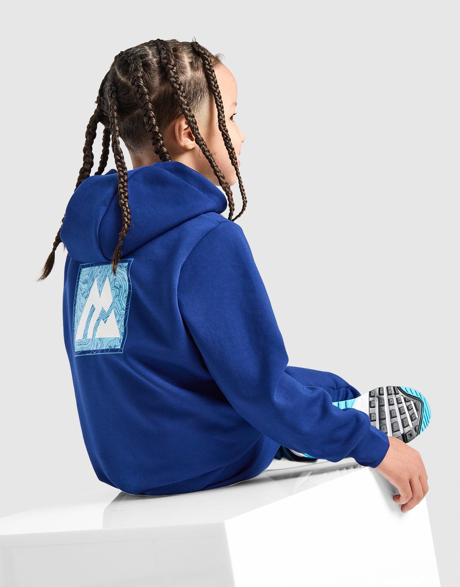 MONTIREX Graphic Fleece Overhead Tracksuit Children