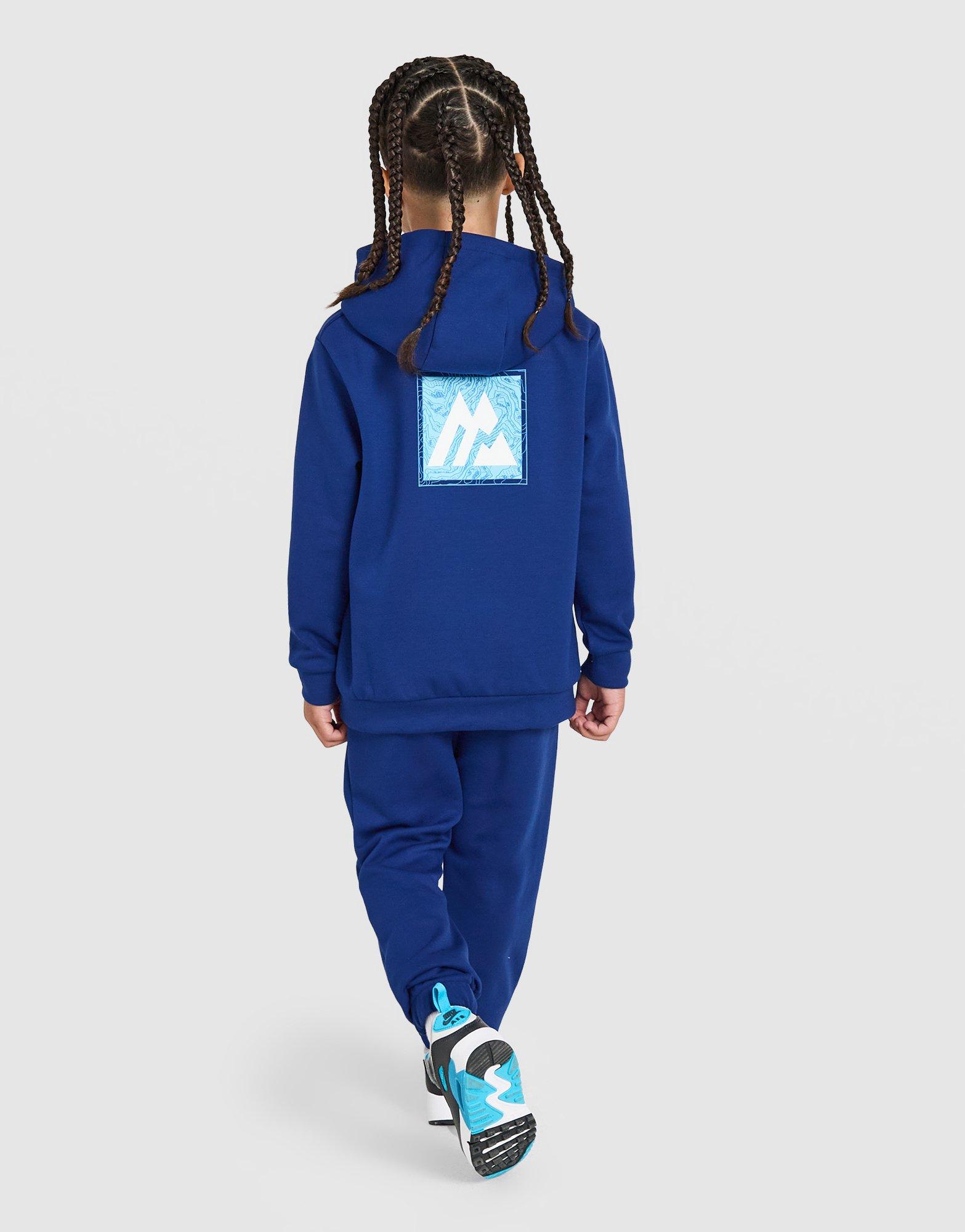 MONTIREX Graphic Fleece Overhead Tracksuit Children