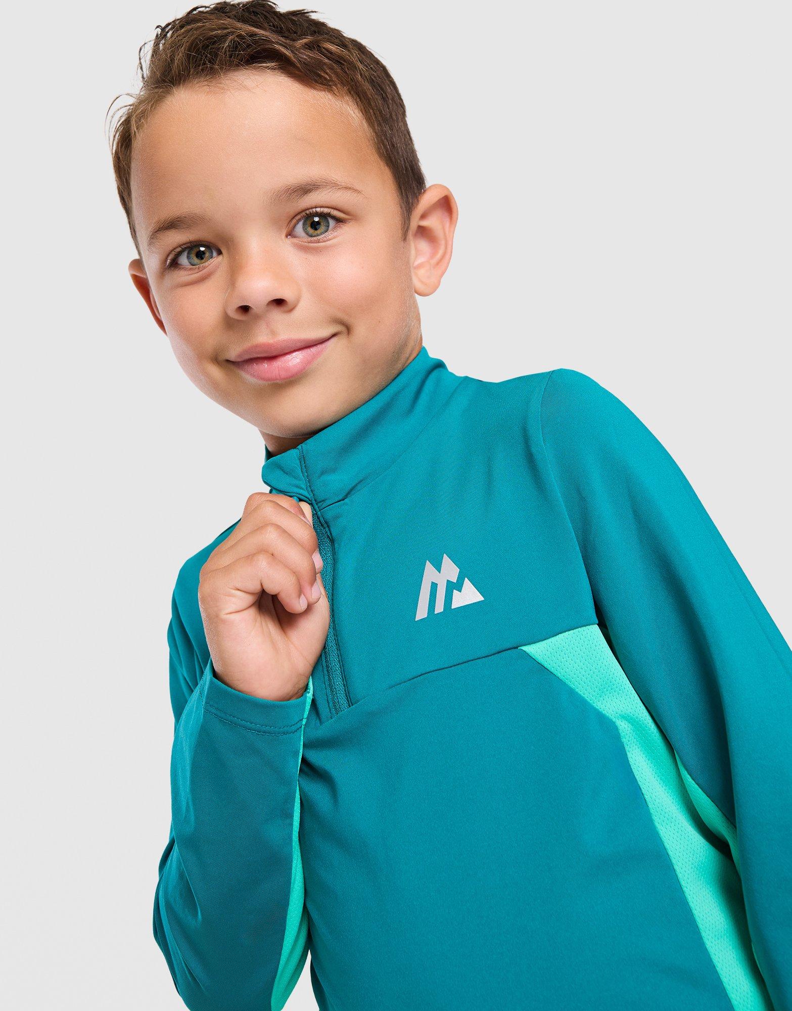 MONTIREX Peak 2.0 1/4 Zip Top/Track Pants Set Children