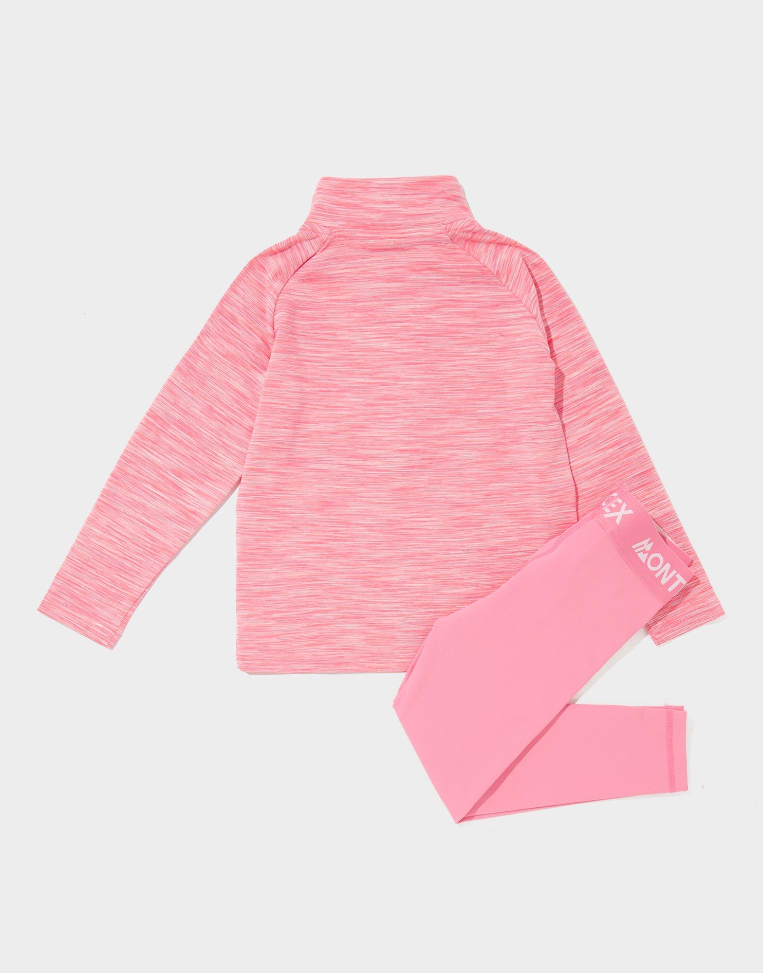 MONTIREX Girls' Trail 1/4 Zip/ Leggins Set Children