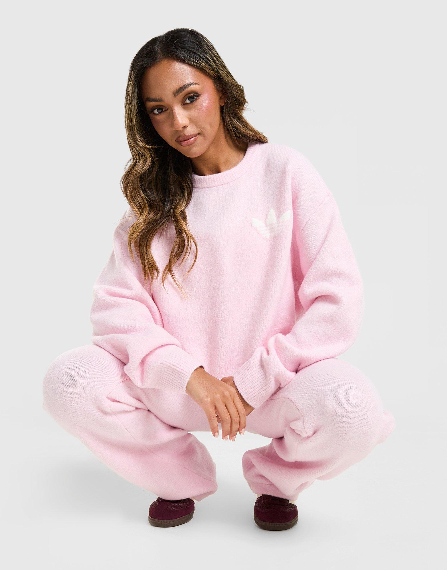 adidas Originals Felpa Girocollo Trefoil Knit