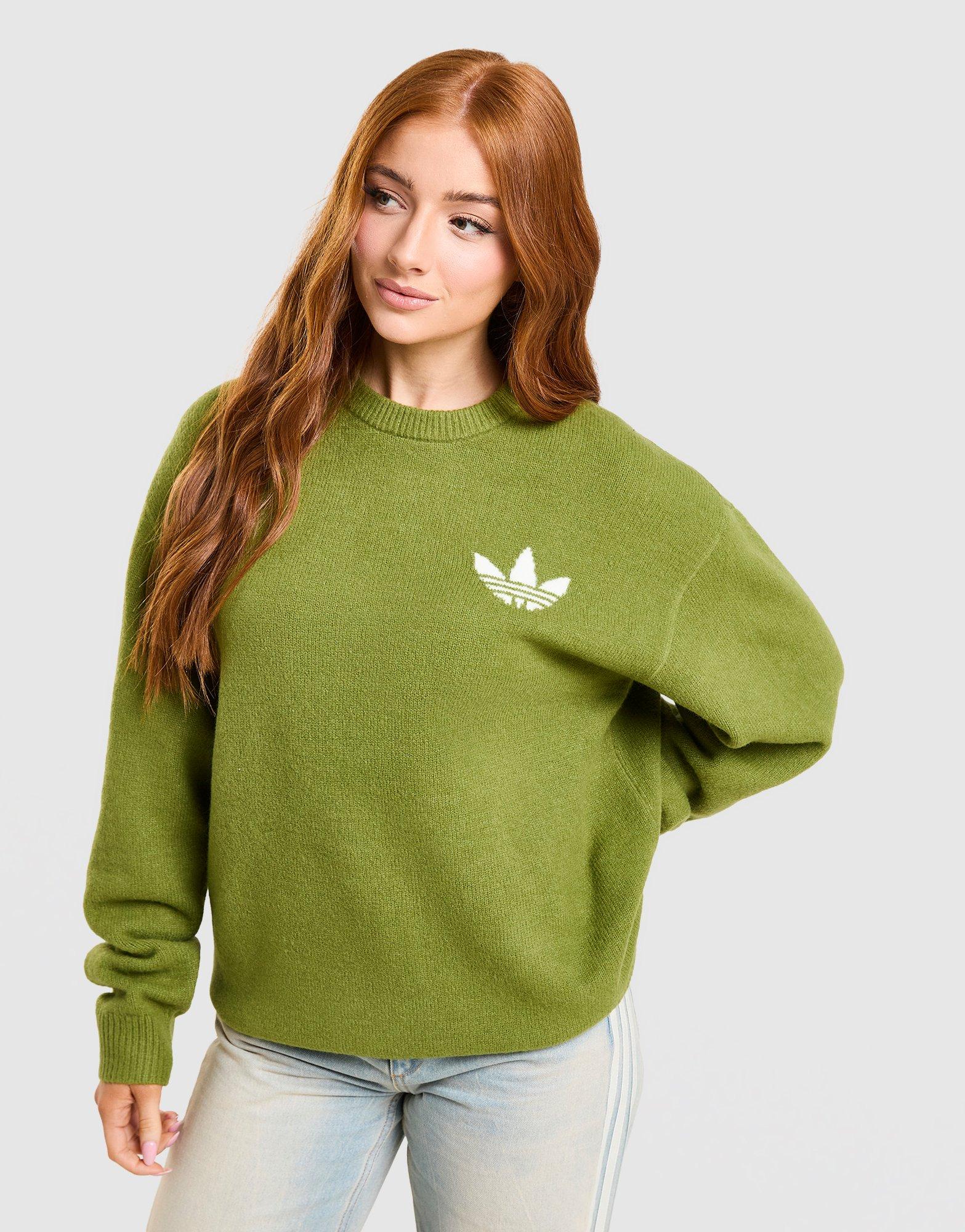 adidas Originals Trefoil Knit Crew Sweatshirt