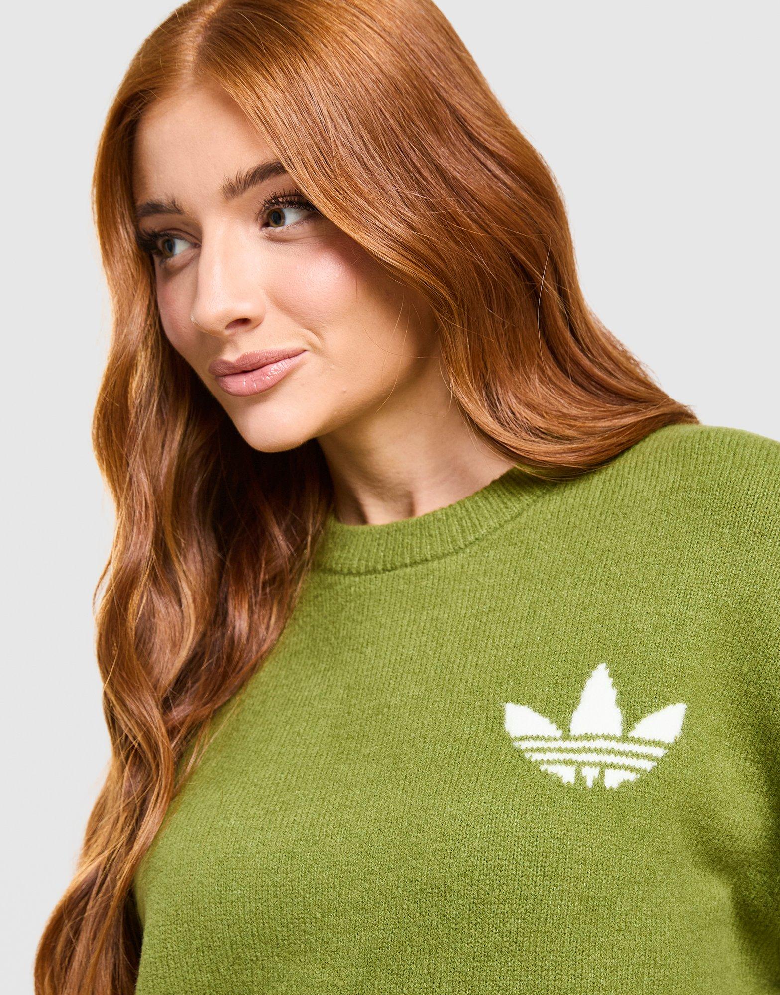 adidas Originals Trefoil Knit Crew Sweatshirt