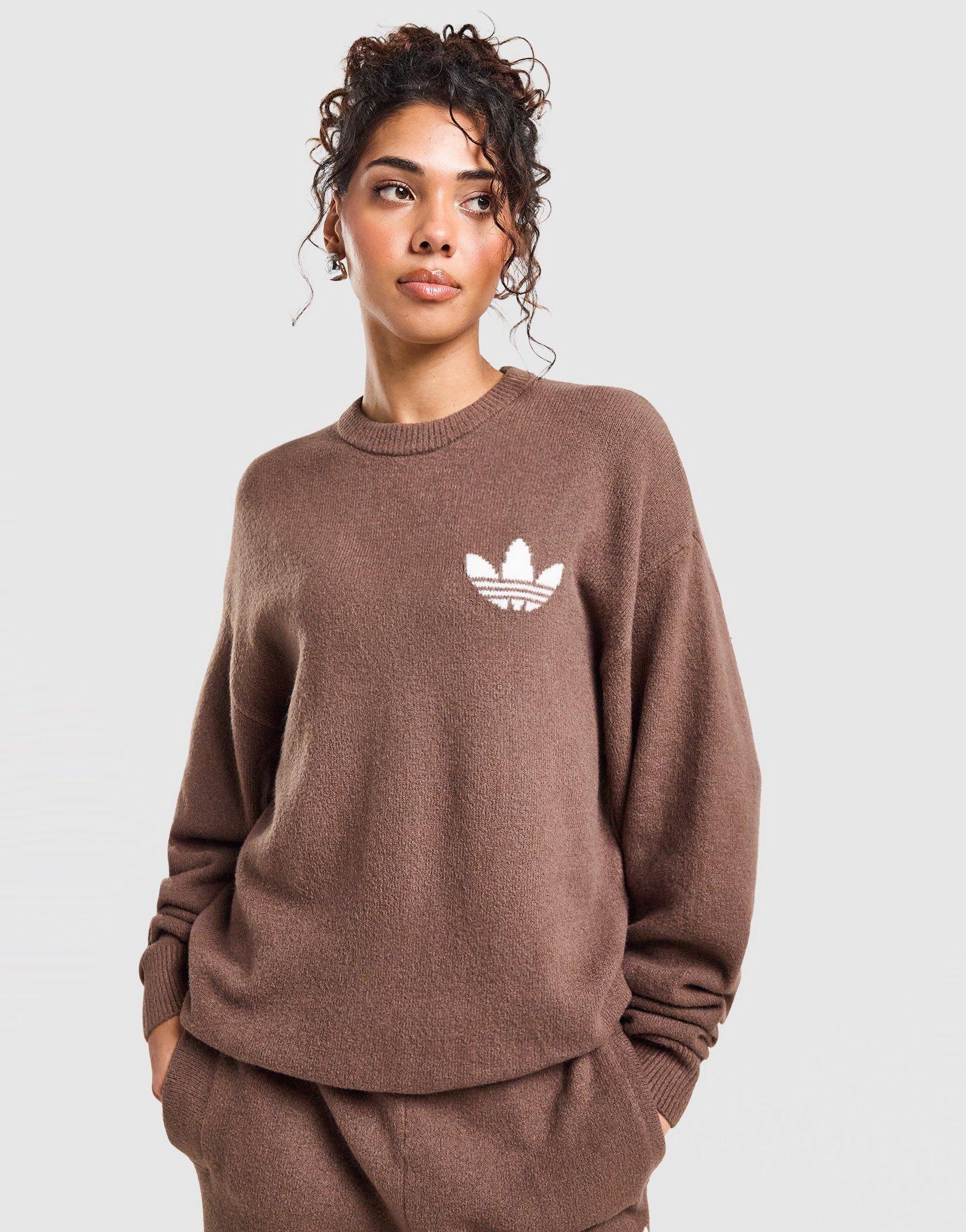 adidas Originals Trefoil Knit Crew Sweatshirt