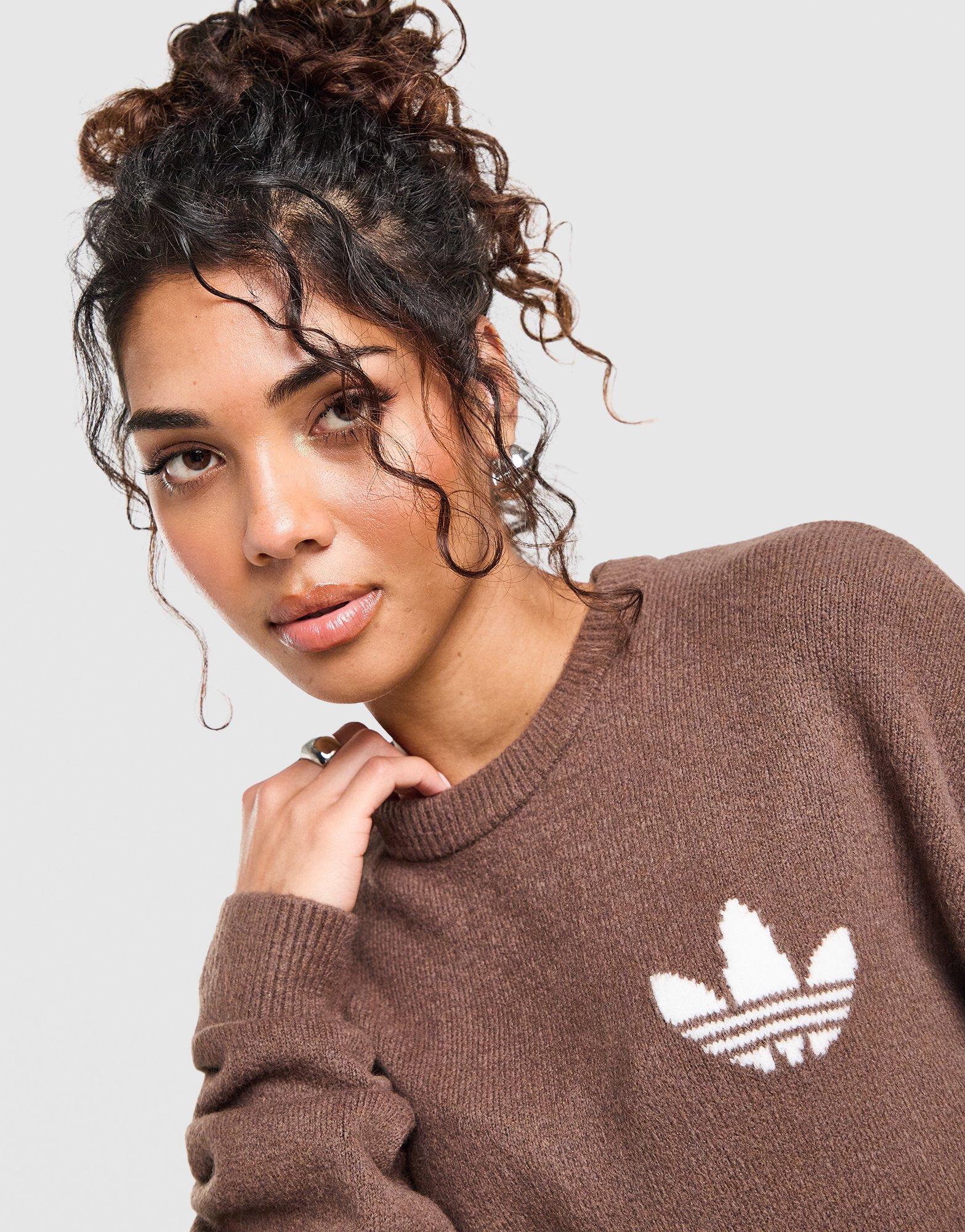 adidas Originals Trefoil Knit Crew Sweatshirt