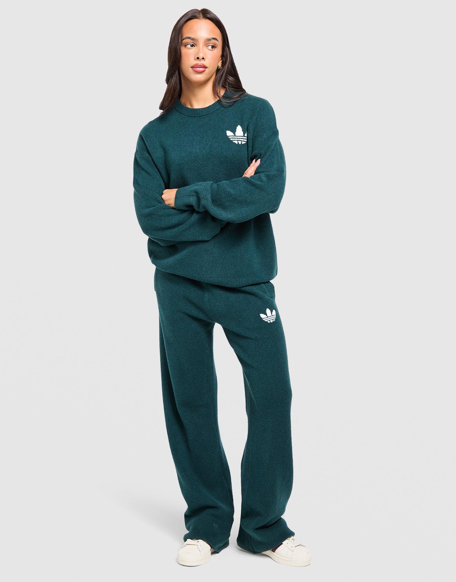 adidas Originals Trefoil Knit Crew Sweatshirt