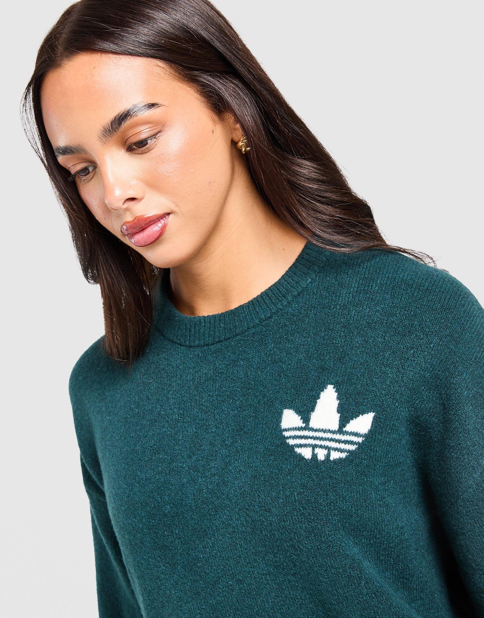 adidas Originals Trefoil Knit Crew Sweatshirt