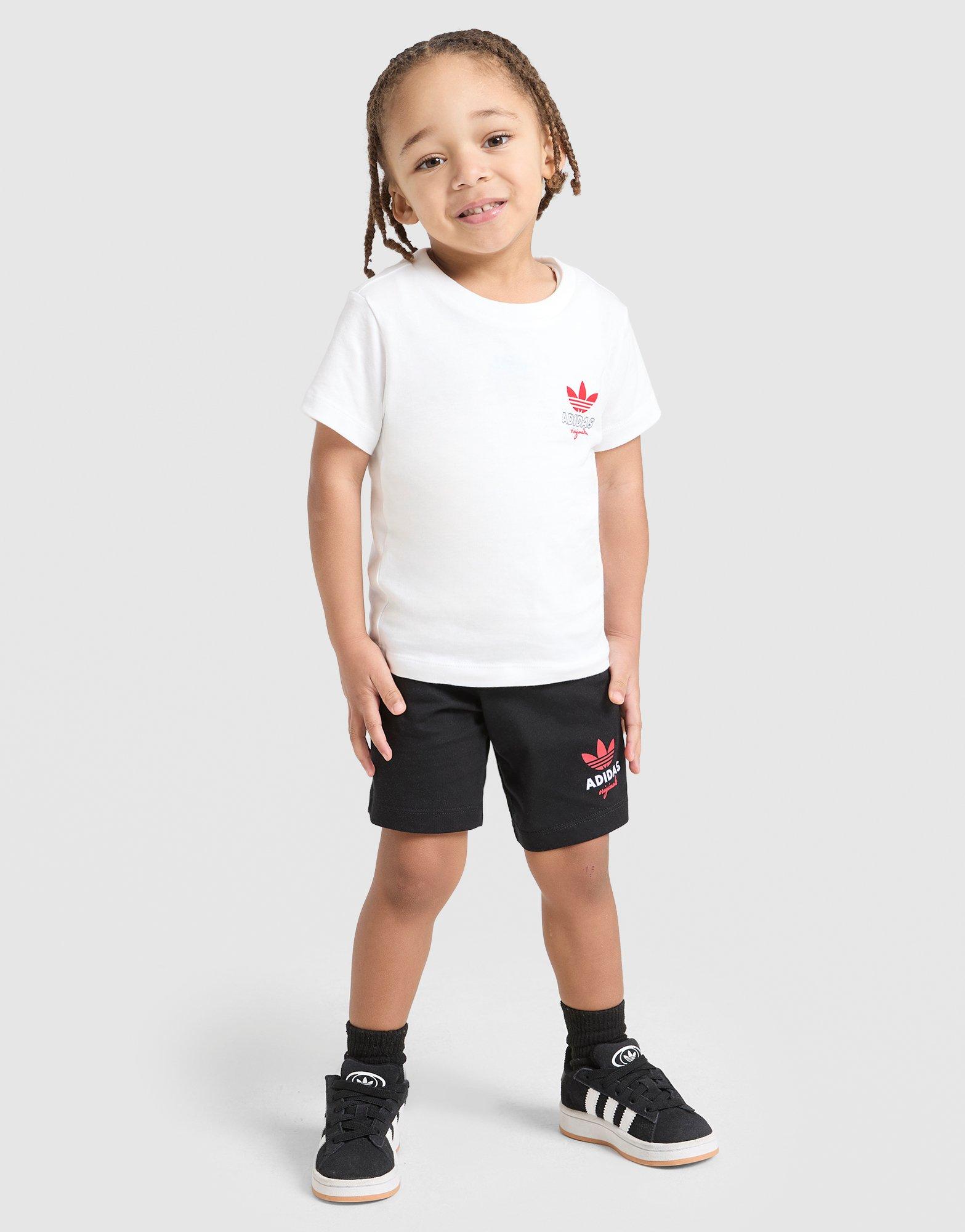 adidas Originals Cafe T-Shirt/Shorts Set Infant