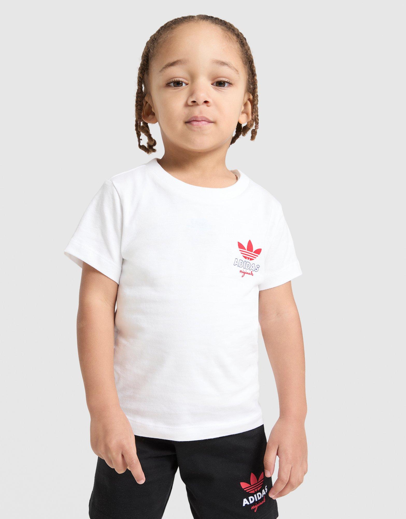 adidas Originals Cafe T-Shirt/Shorts Set Infant
