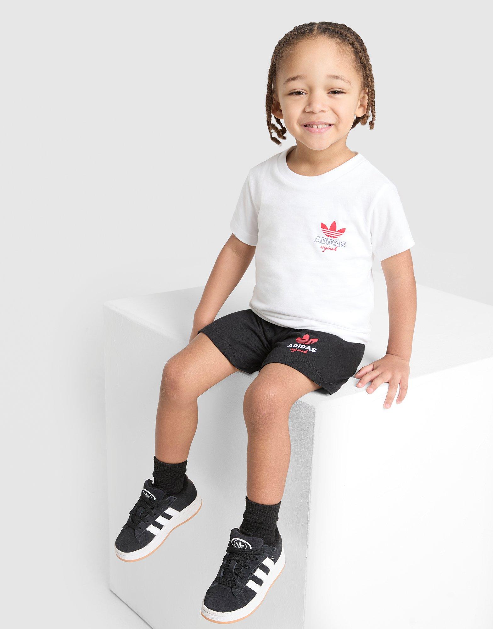 adidas Originals Cafe T-Shirt/Shorts Set Infant