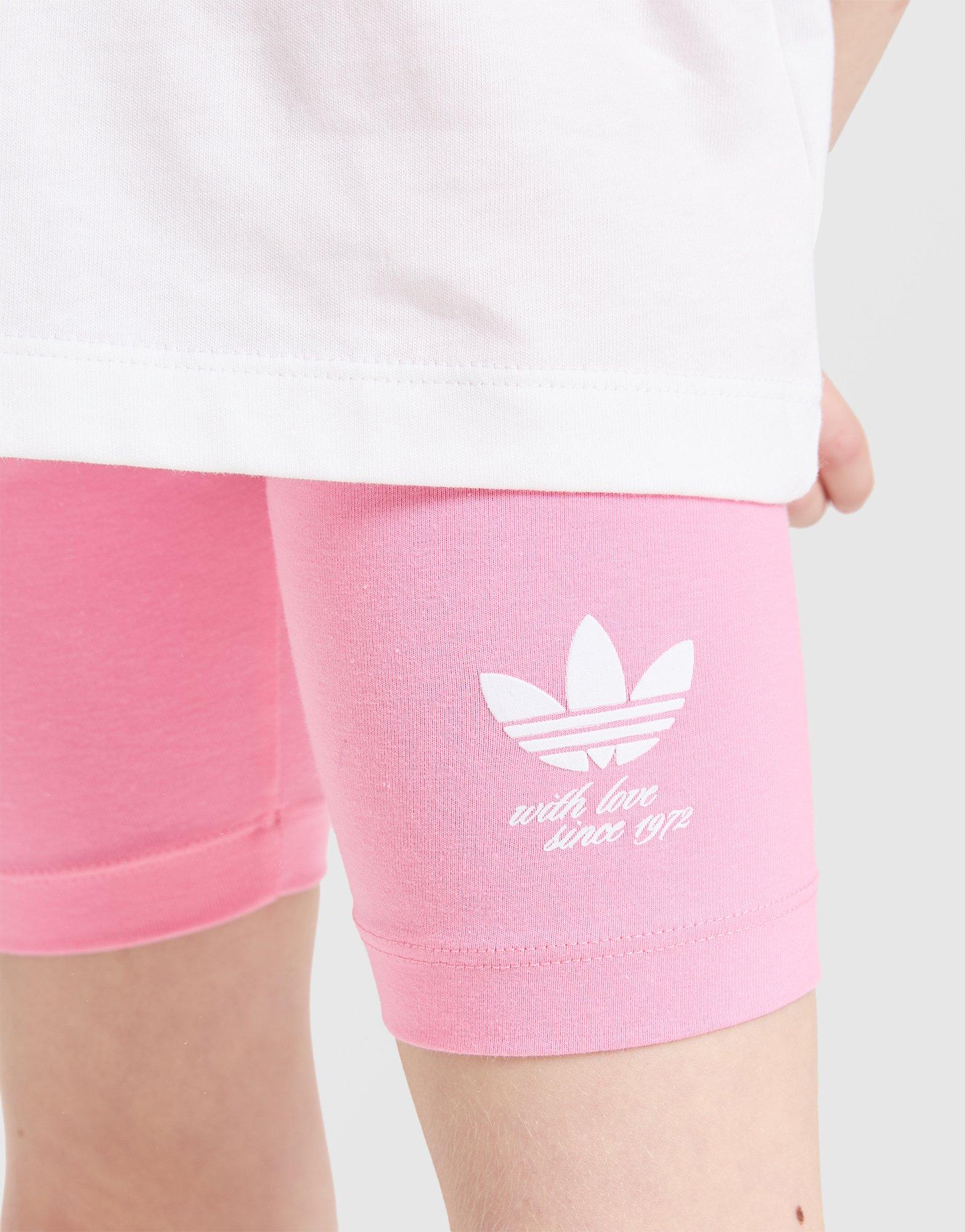 adidas Originals Conjunto camiseta/pantalón Corto Heart Girls' Infantil