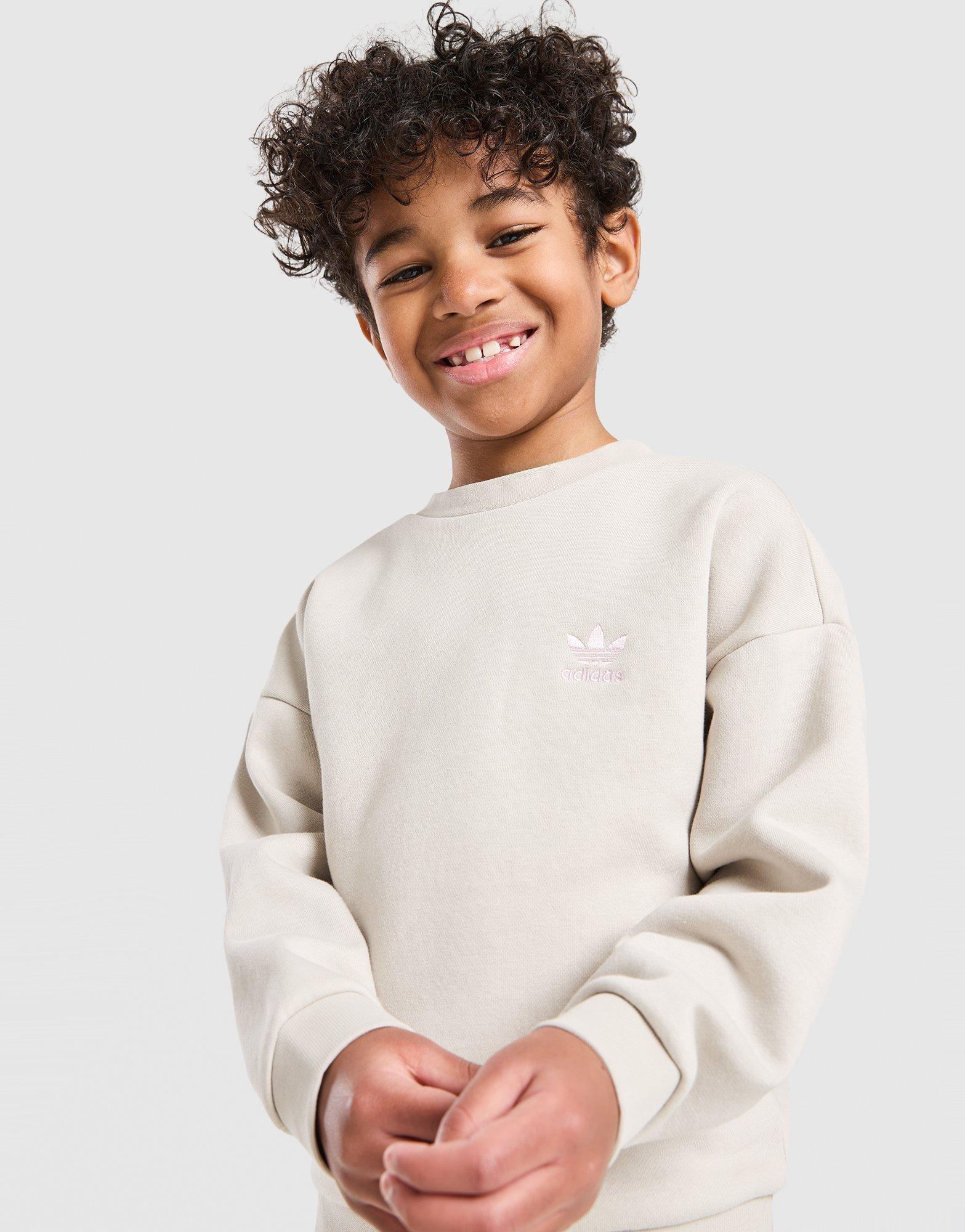adidas Originals Trefoil Essential Crew Tracksuit Children