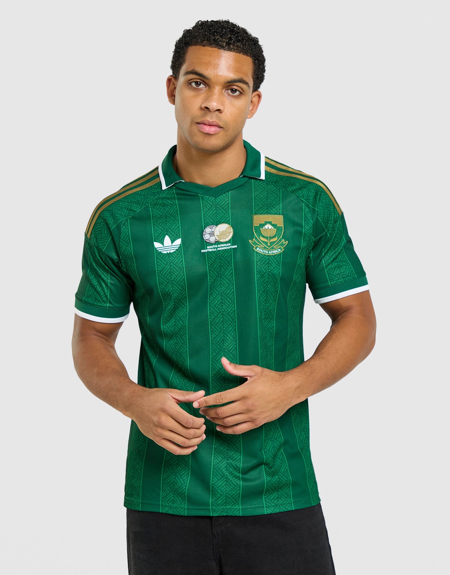 Green adidas Originals South Africa 2026 Away Shirt | JD Sports UK