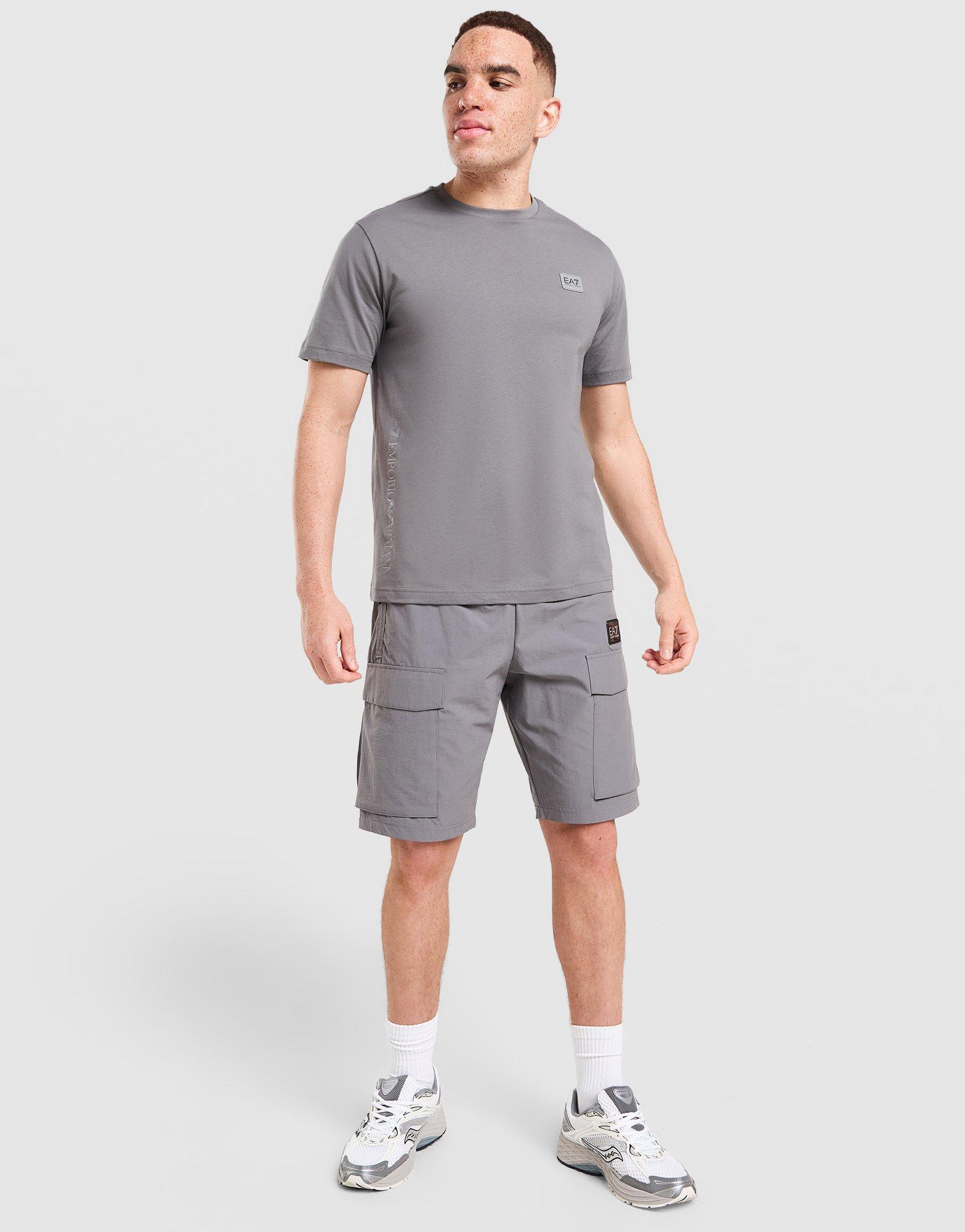 EA7 Emporio Armani Front Vertical Graphic T-Shirt