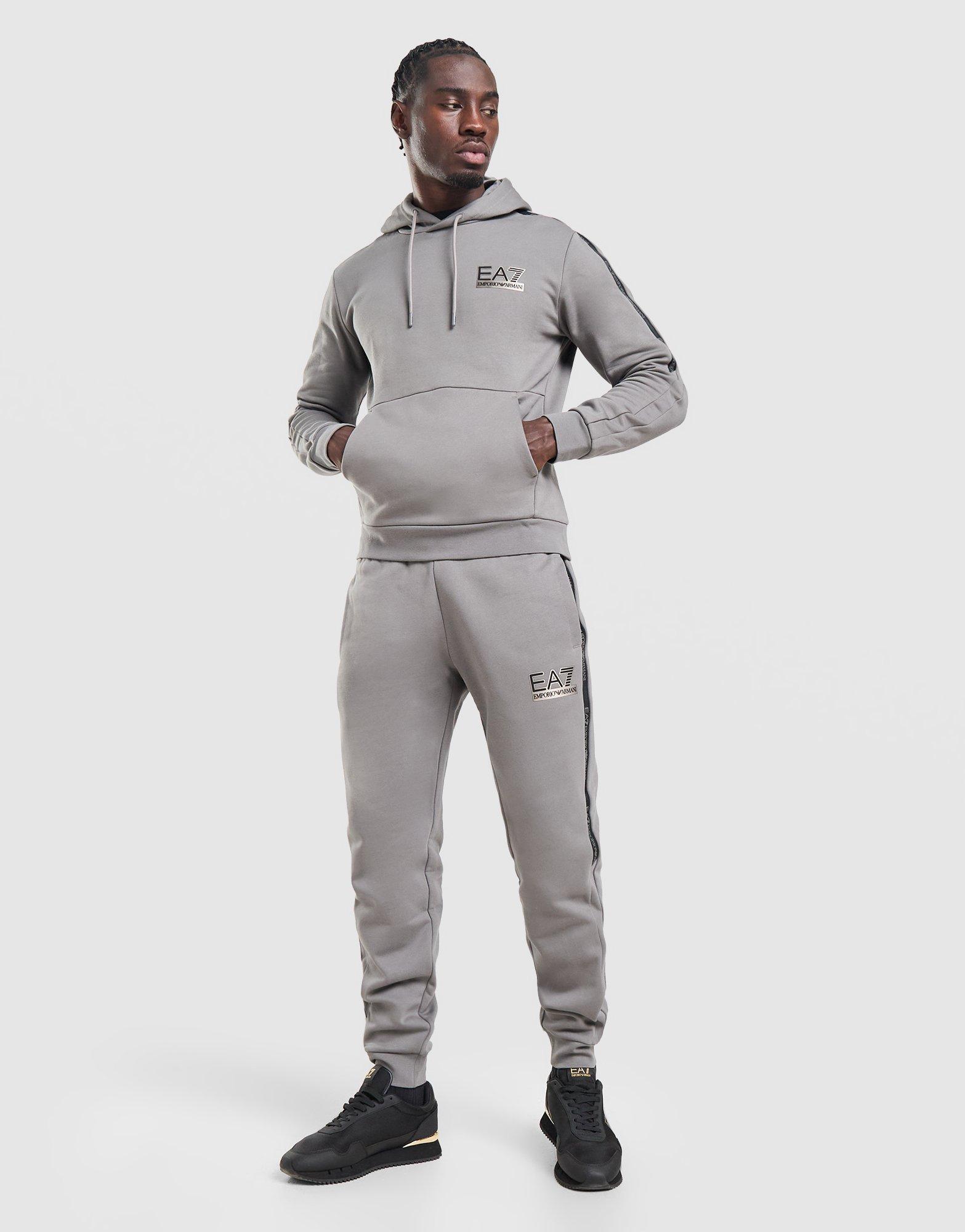 EA7 Emporio Armani Tape Logo Hoodie