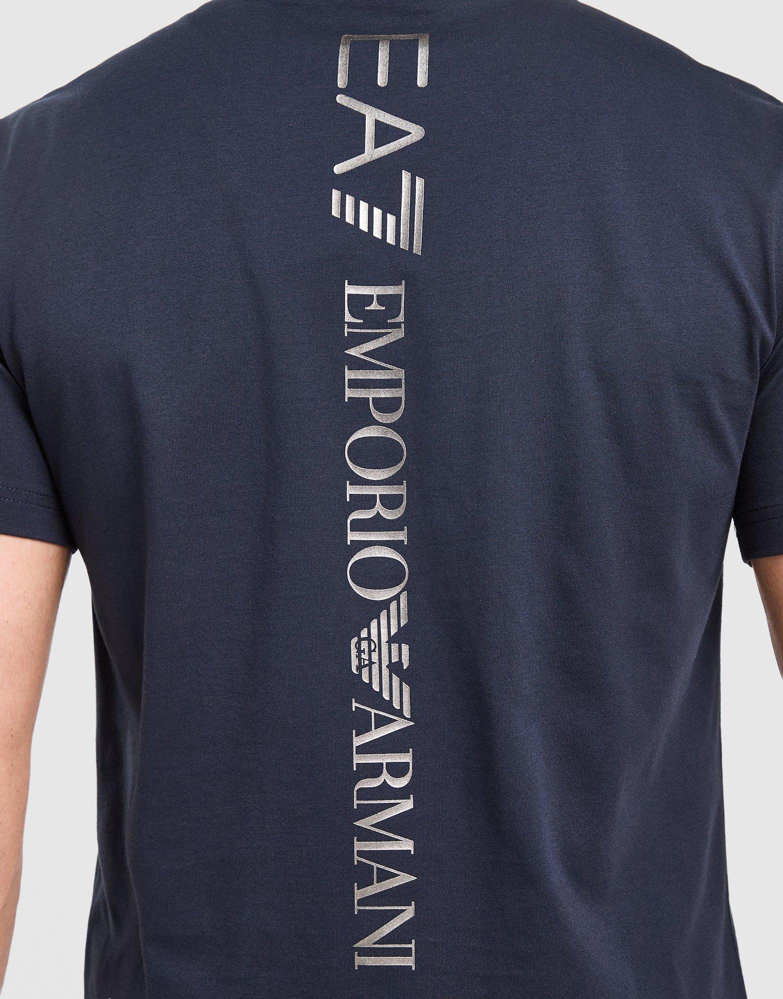 EA7 Emporio Armani Back Vertical Logo T-Shirt