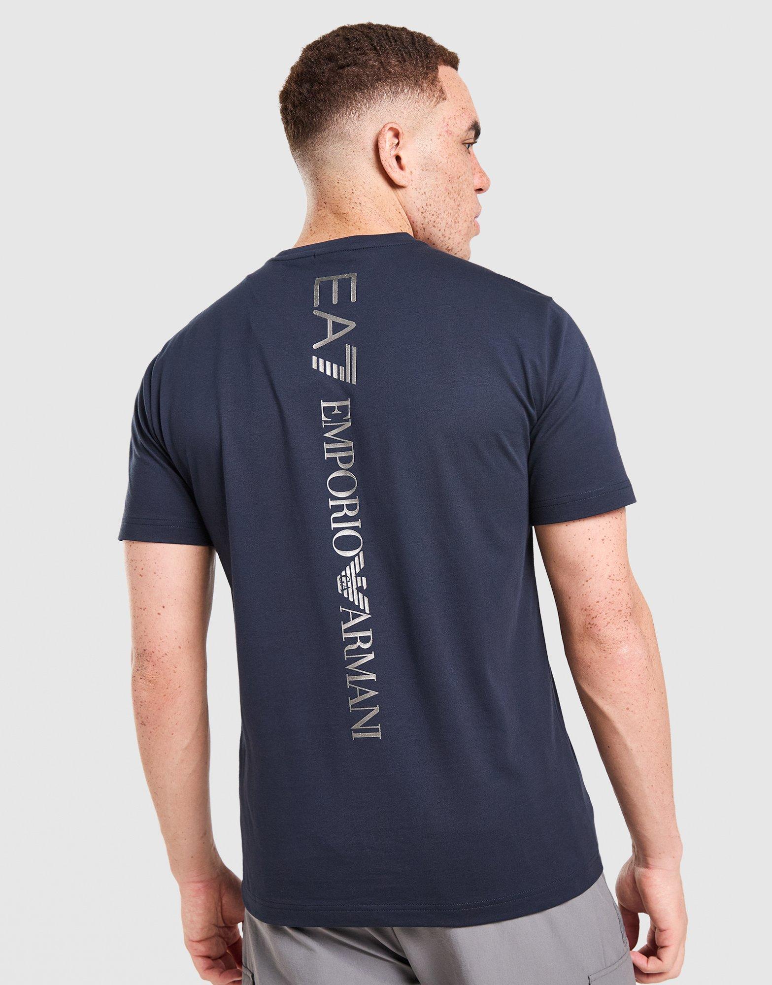 EA7 Emporio Armani Back Vertical Logo T-Shirt