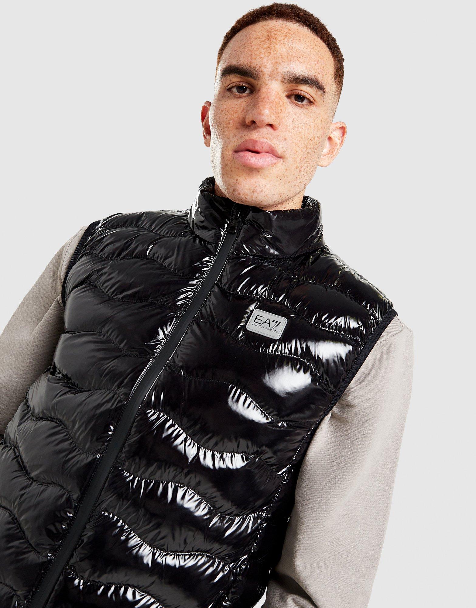 EA7 Emporio Armani Shiny Baffle Gilet