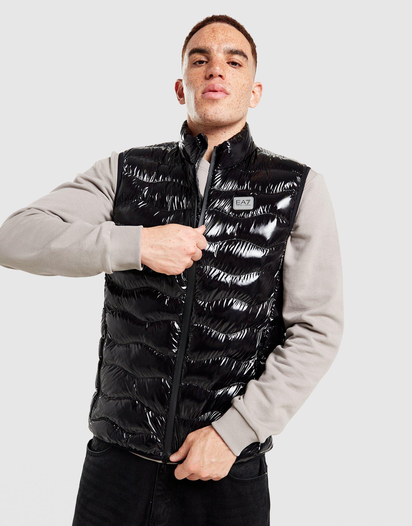EA7 Emporio Armani Shiny Baffle Gilet