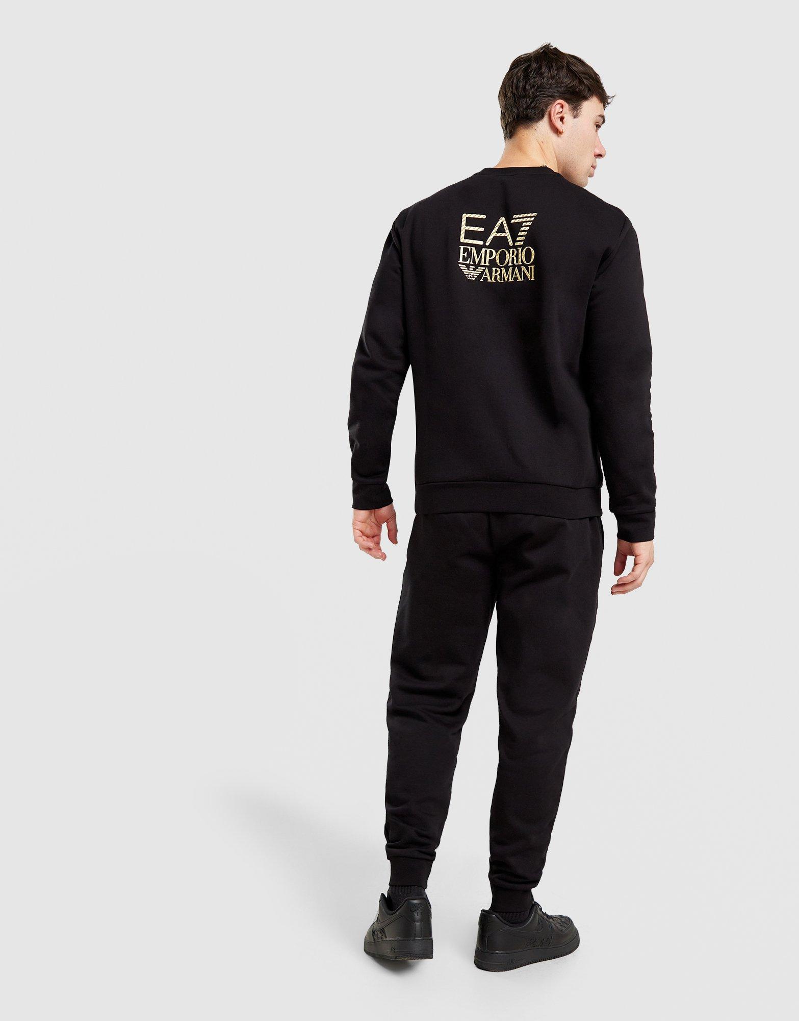 EA7 Emporio Armani Carbon Logo Tracksuit