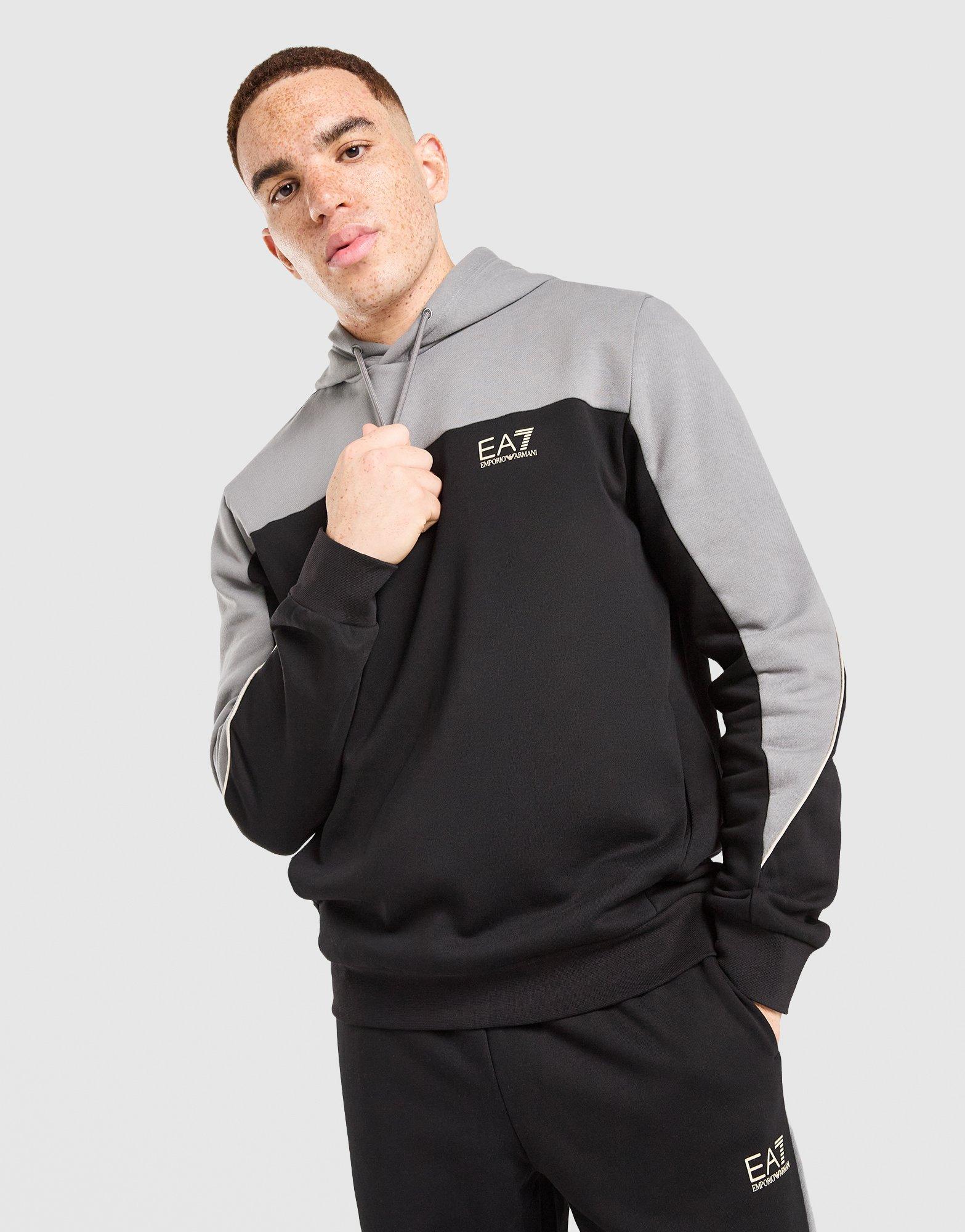 EA7 Emporio Armani Authentic Colour Block Hoodie