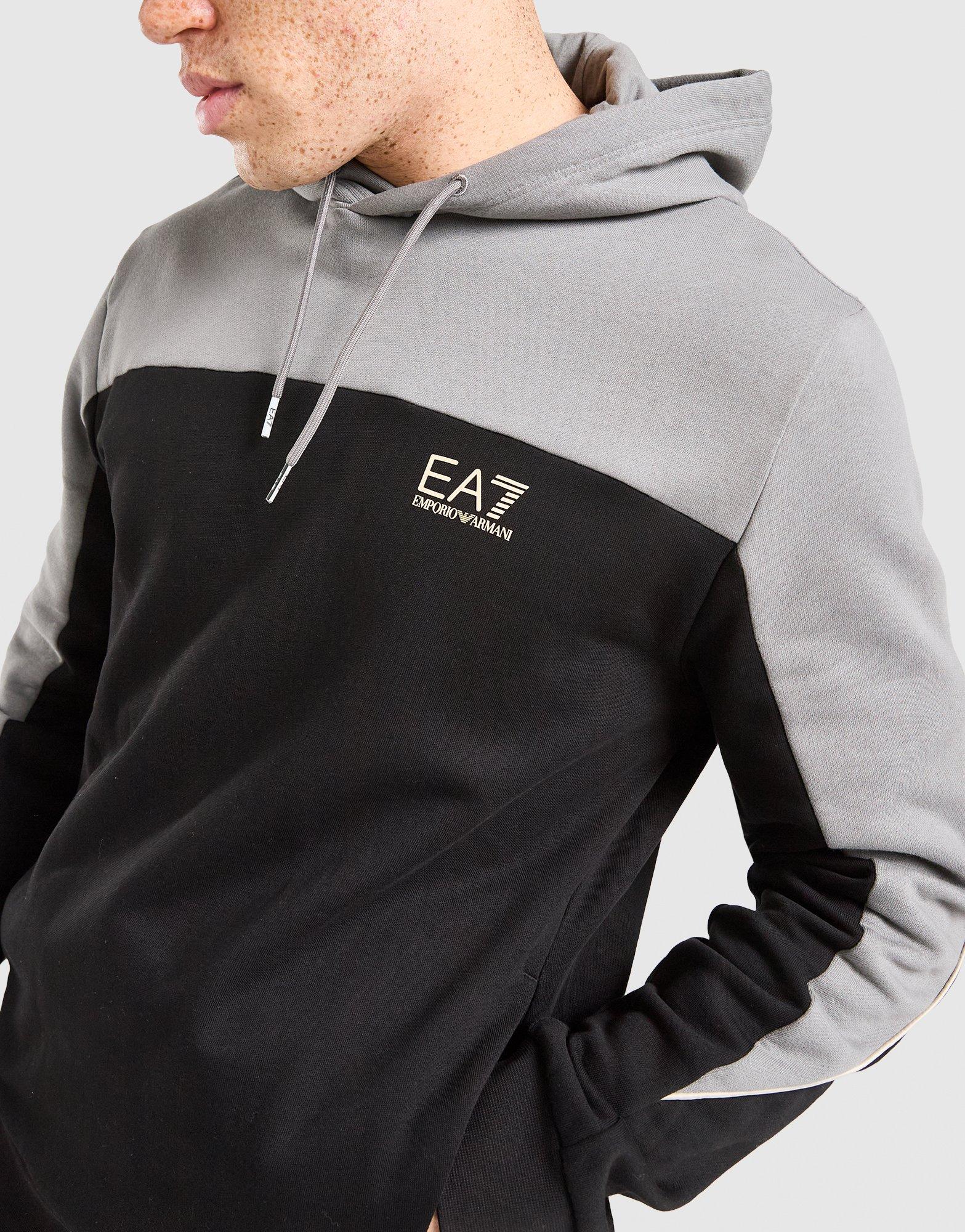 EA7 Emporio Armani Authentic Colour Block Hoodie