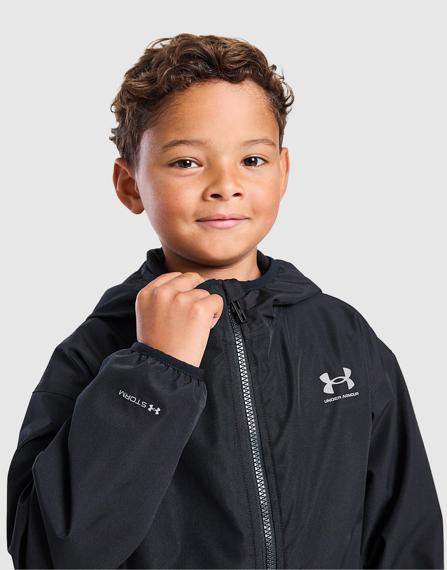 Under Armour Fleece Lined Windbreaker Jacket Children