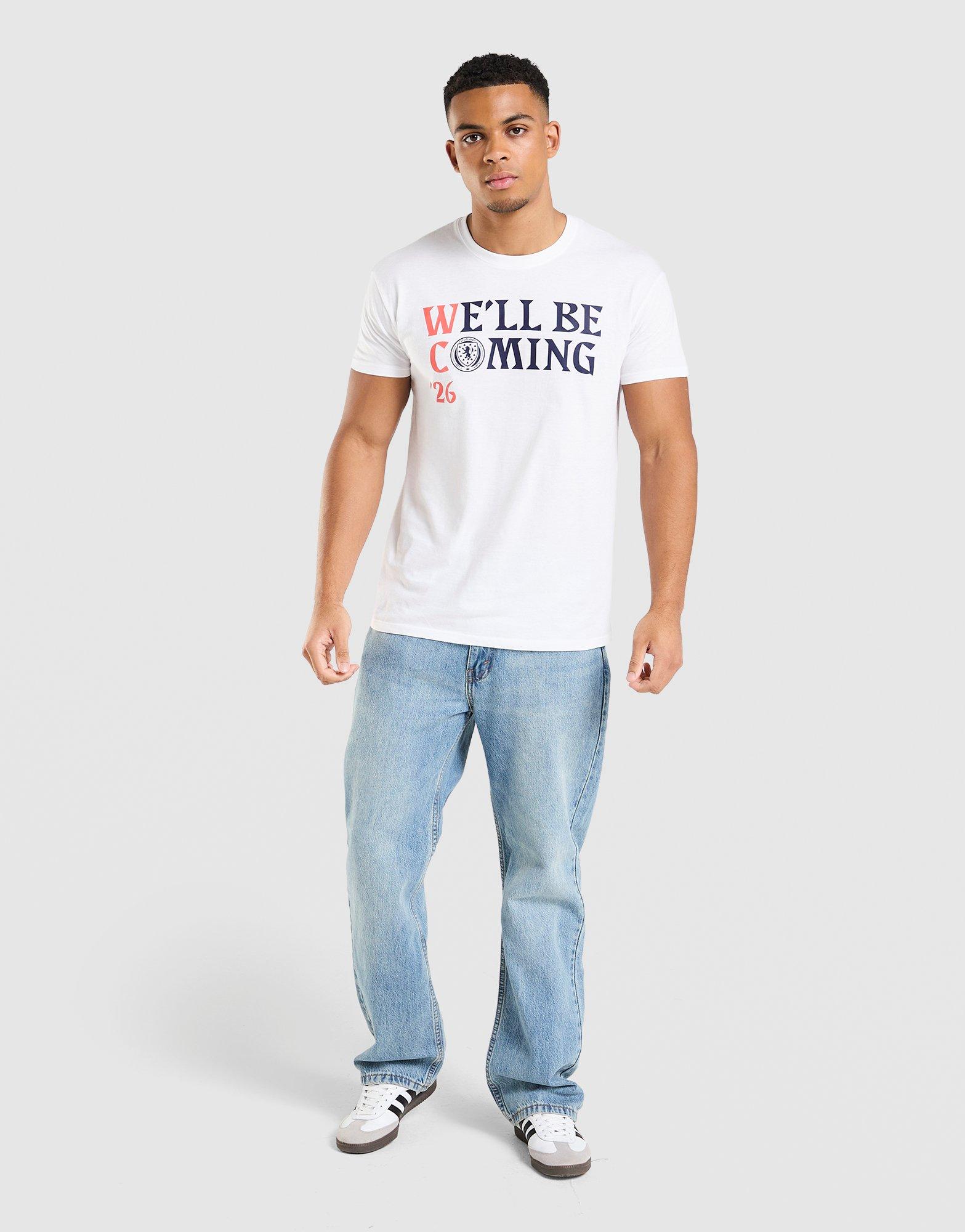 Official Team Scotland We'll Be Coming 2026 T-Shirt