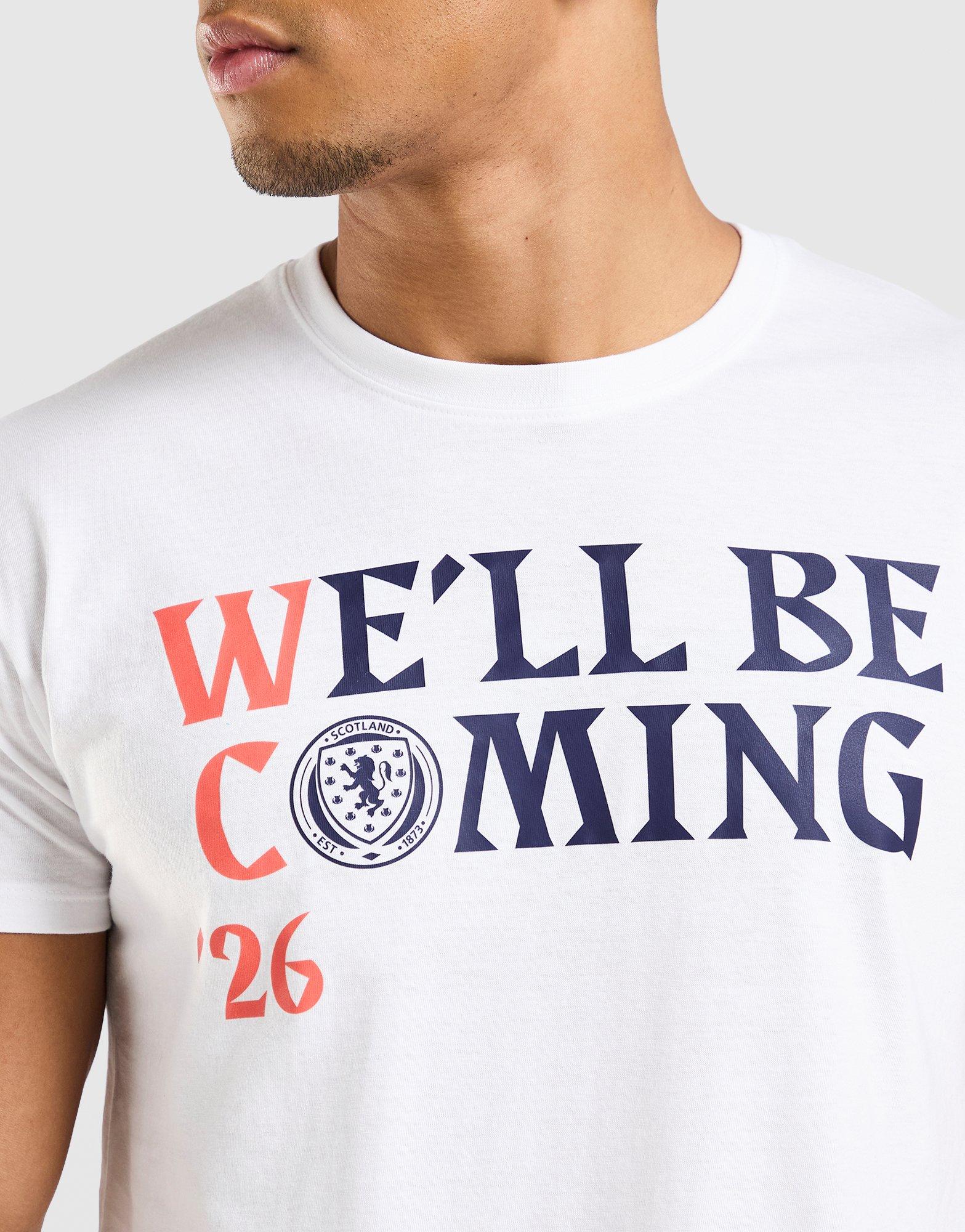 Official Team Scotland We'll Be Coming 2026 T-Shirt