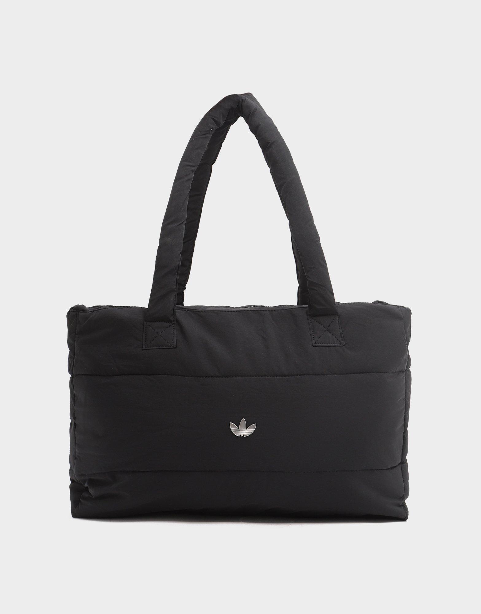 adidas Originals Quilted Nylon Metallic Trefoil Tote Bag