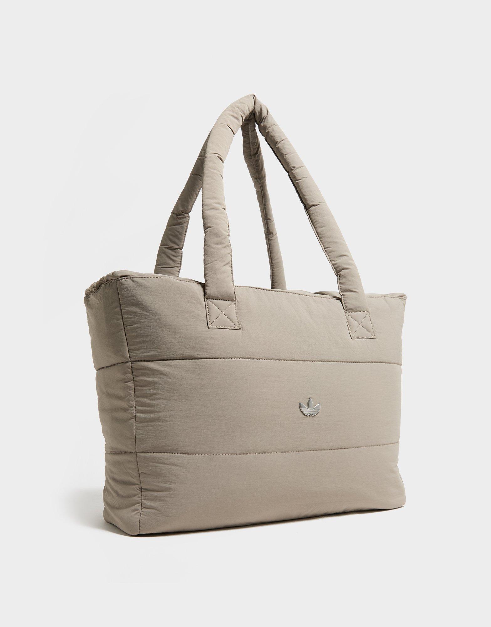 adidas Originals Quilted Nylon Metallic Trefoil Tote Bag