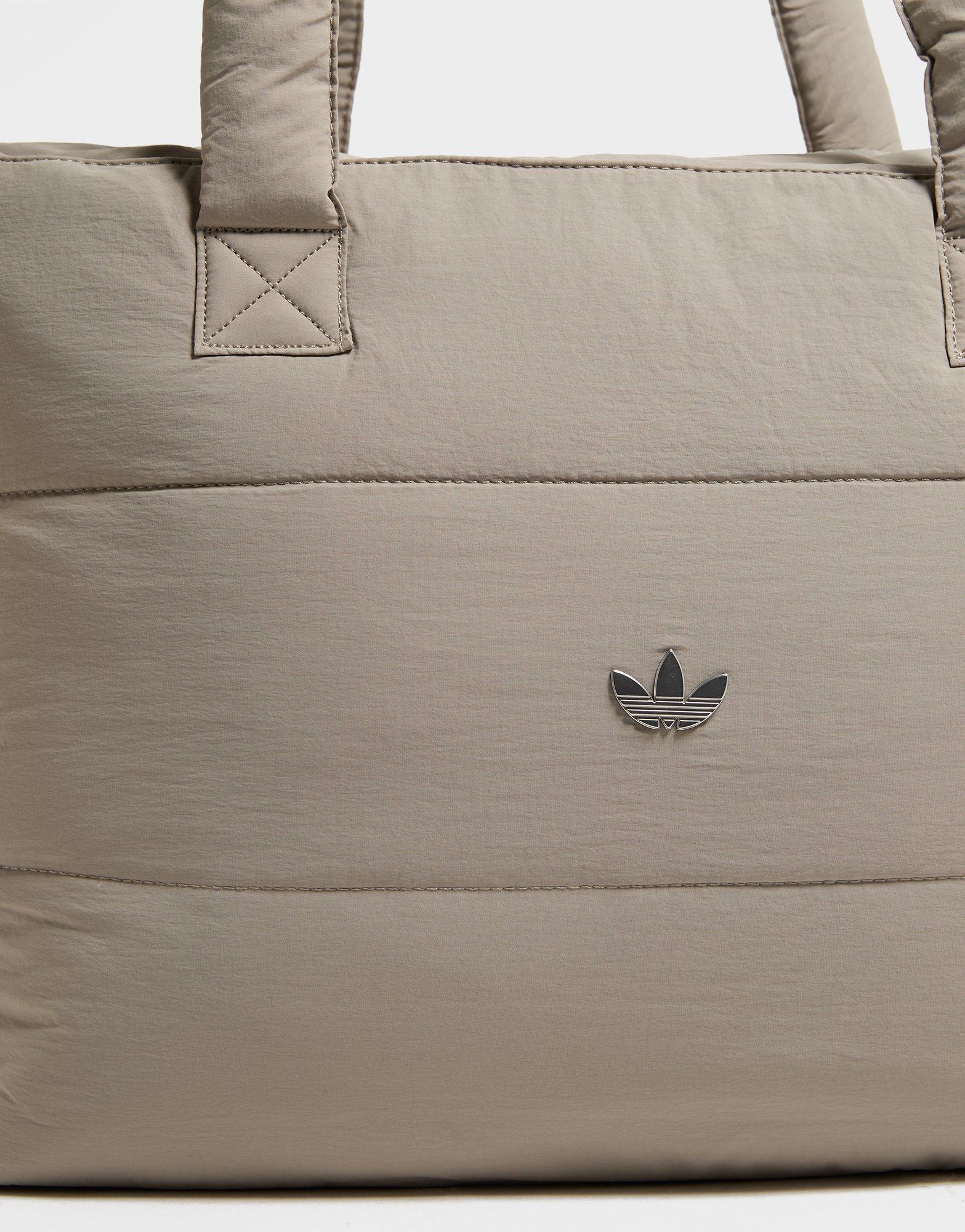 adidas Originals Quilted Nylon Metallic Trefoil Tote Bag