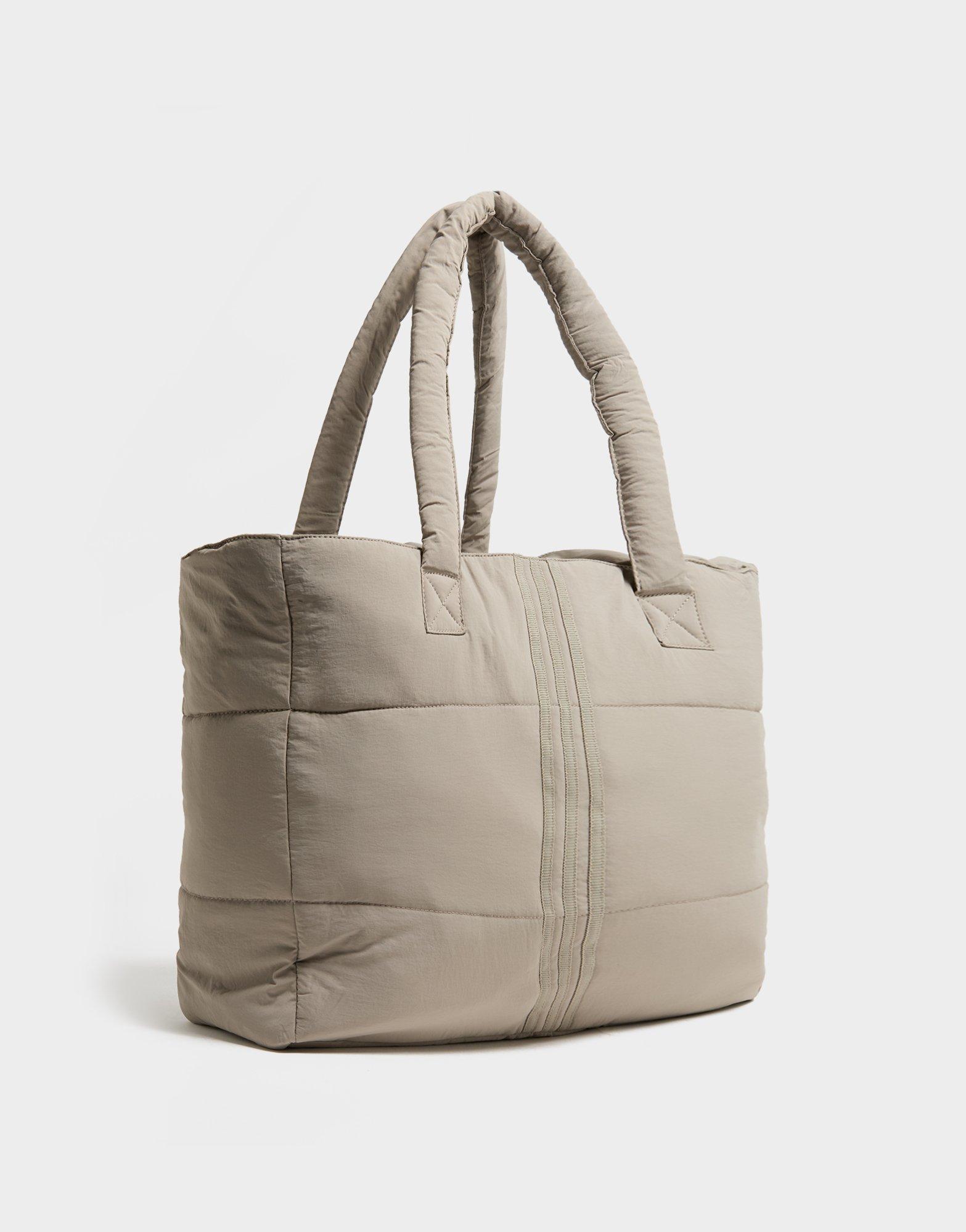 adidas Originals Quilted Nylon Metallic Trefoil Tote Bag