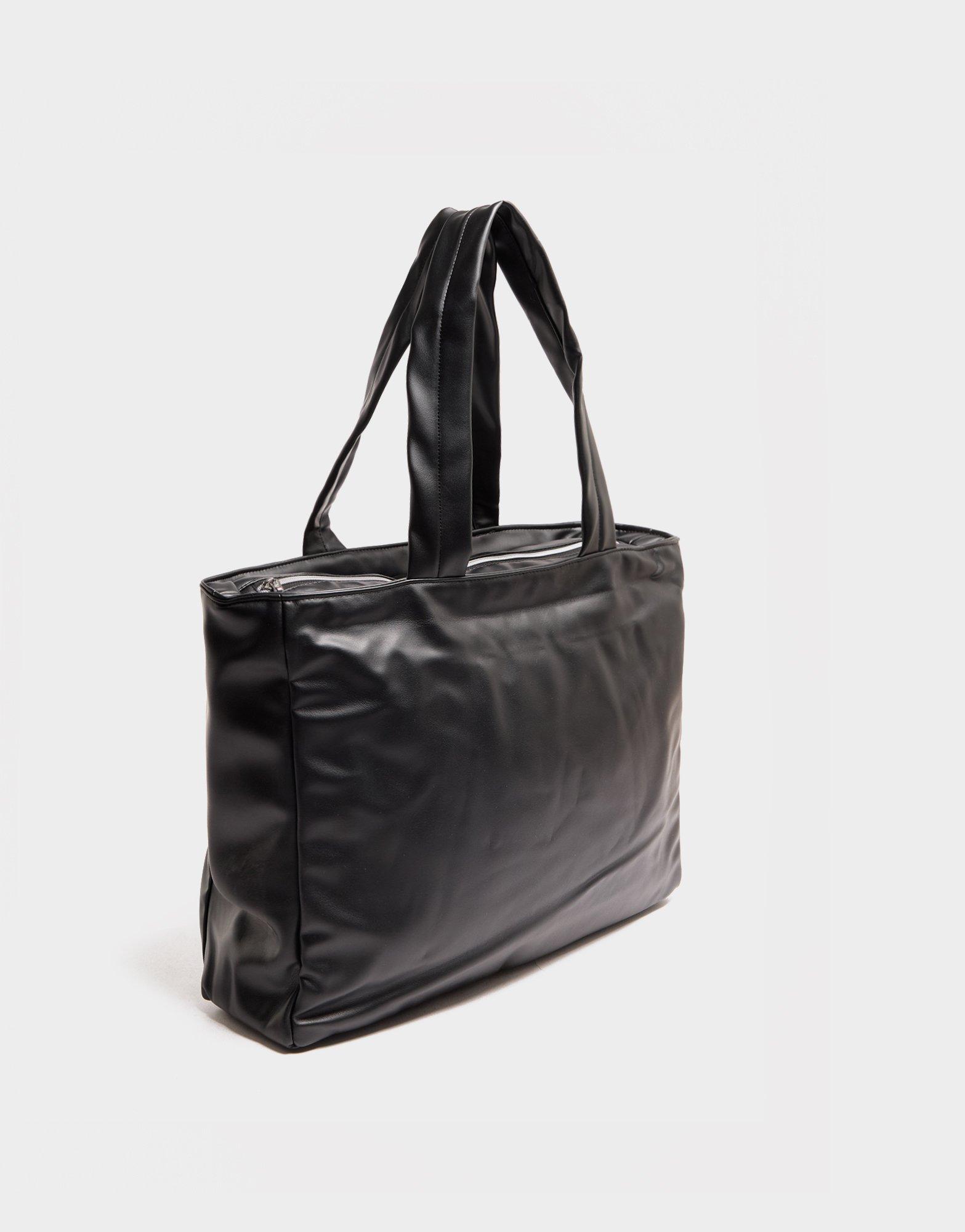 adidas Originals PU Metallic Trefoil Tote Bag
