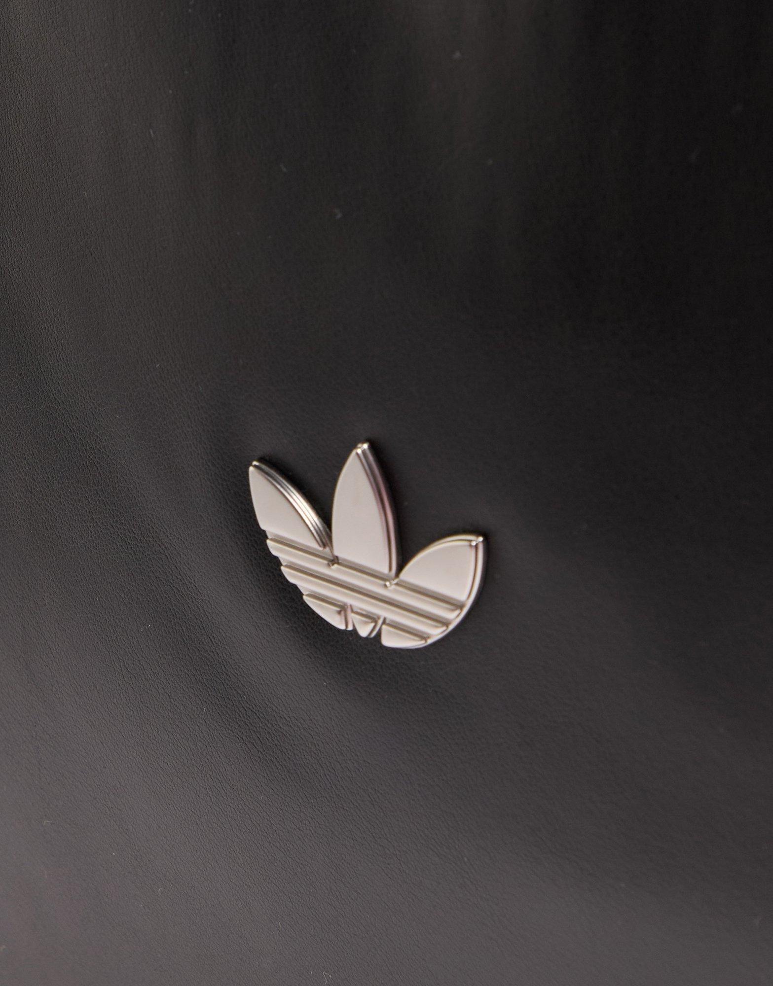 adidas Originals PU Metallic Trefoil Tote Bag