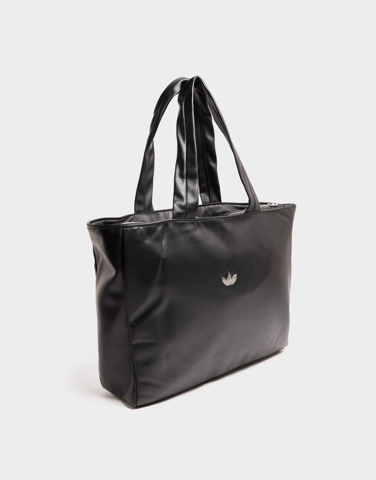 adidas Originals PU Metallic Trefoil Tote Bag
