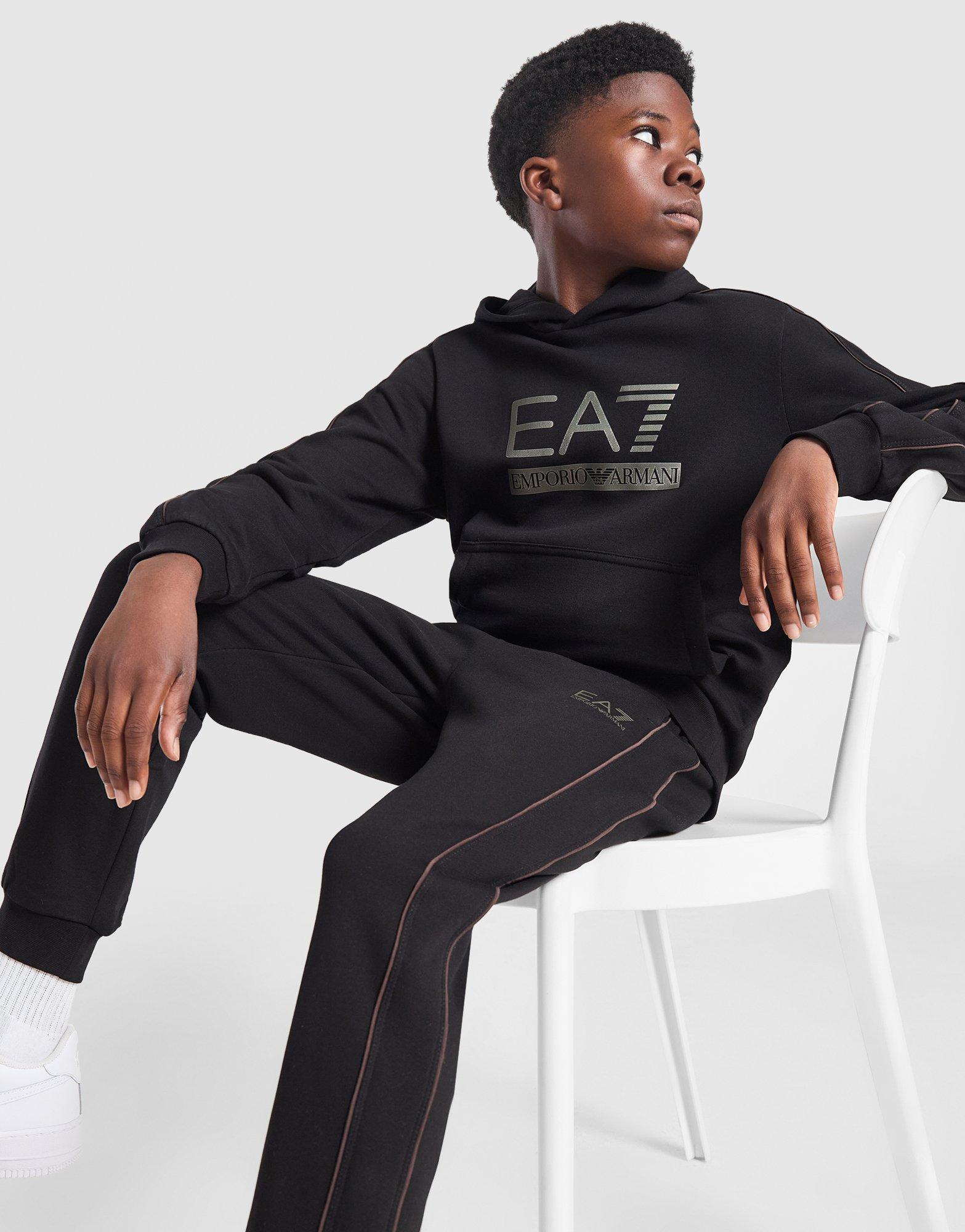 EA7 Emporio Armani Train Logo Fleece Joggers Junior