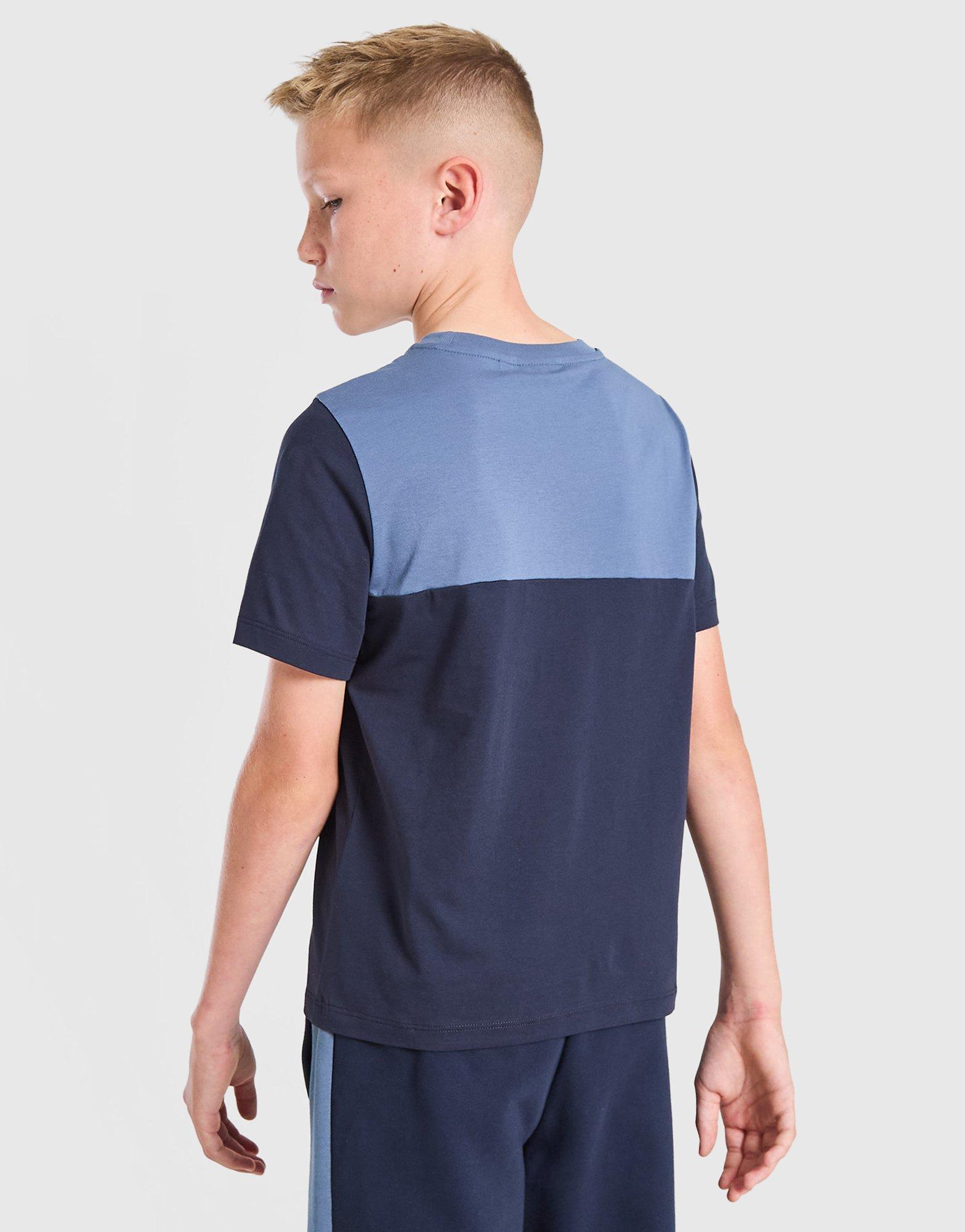 EA7 Emporio Armani Train Large Logo Colour Block T-Shirt Junior