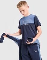 EA7 Emporio Armani Train Large Logo Colour Block T-Shirt Junior