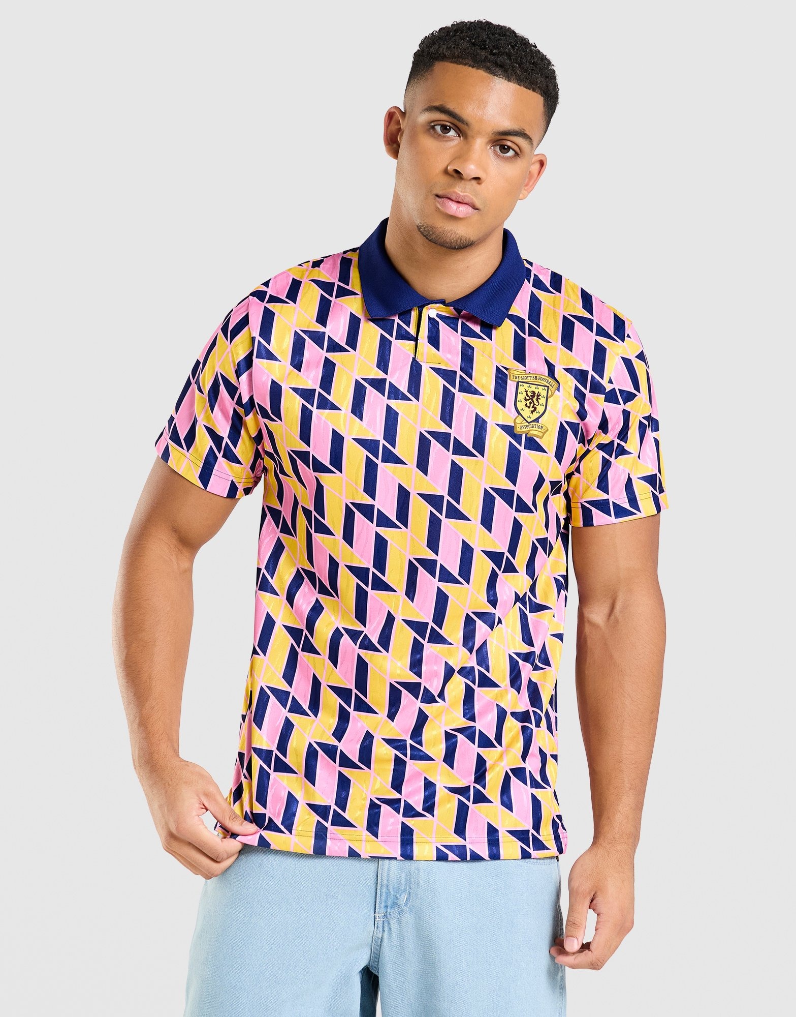 Hi-STANARD トレーナーXLサイズ Yellow Score Draw Scotland '90 Retro Third Shirt - JD Sports Global