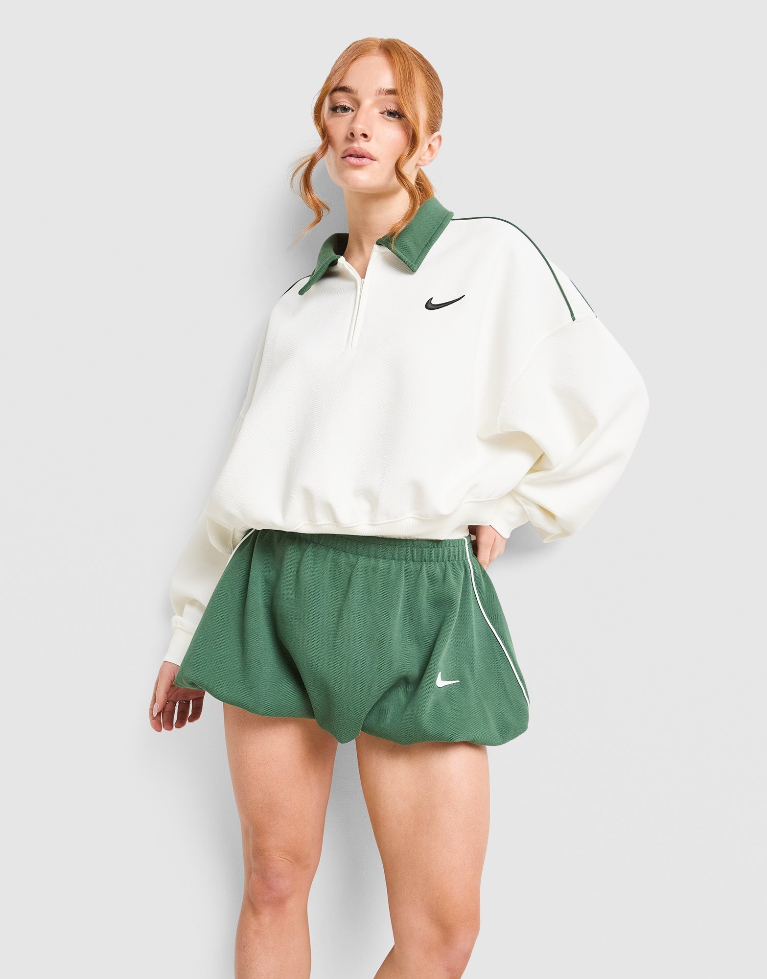 White Nike Disrupt 1/4 Zip Sweatshirt - JD Sports Global