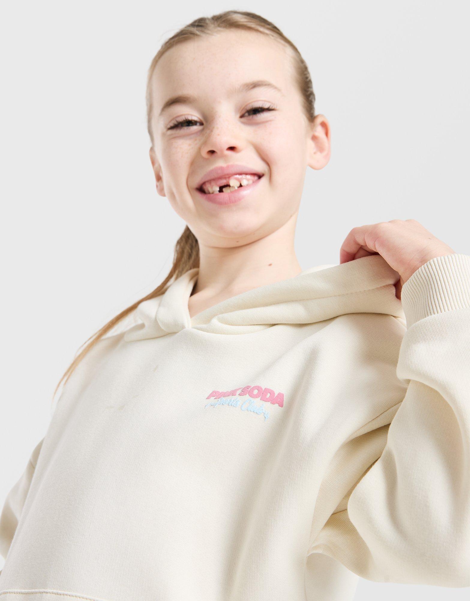 Pink Soda Sport Girls' Sporty Overhead Tracksuit Children