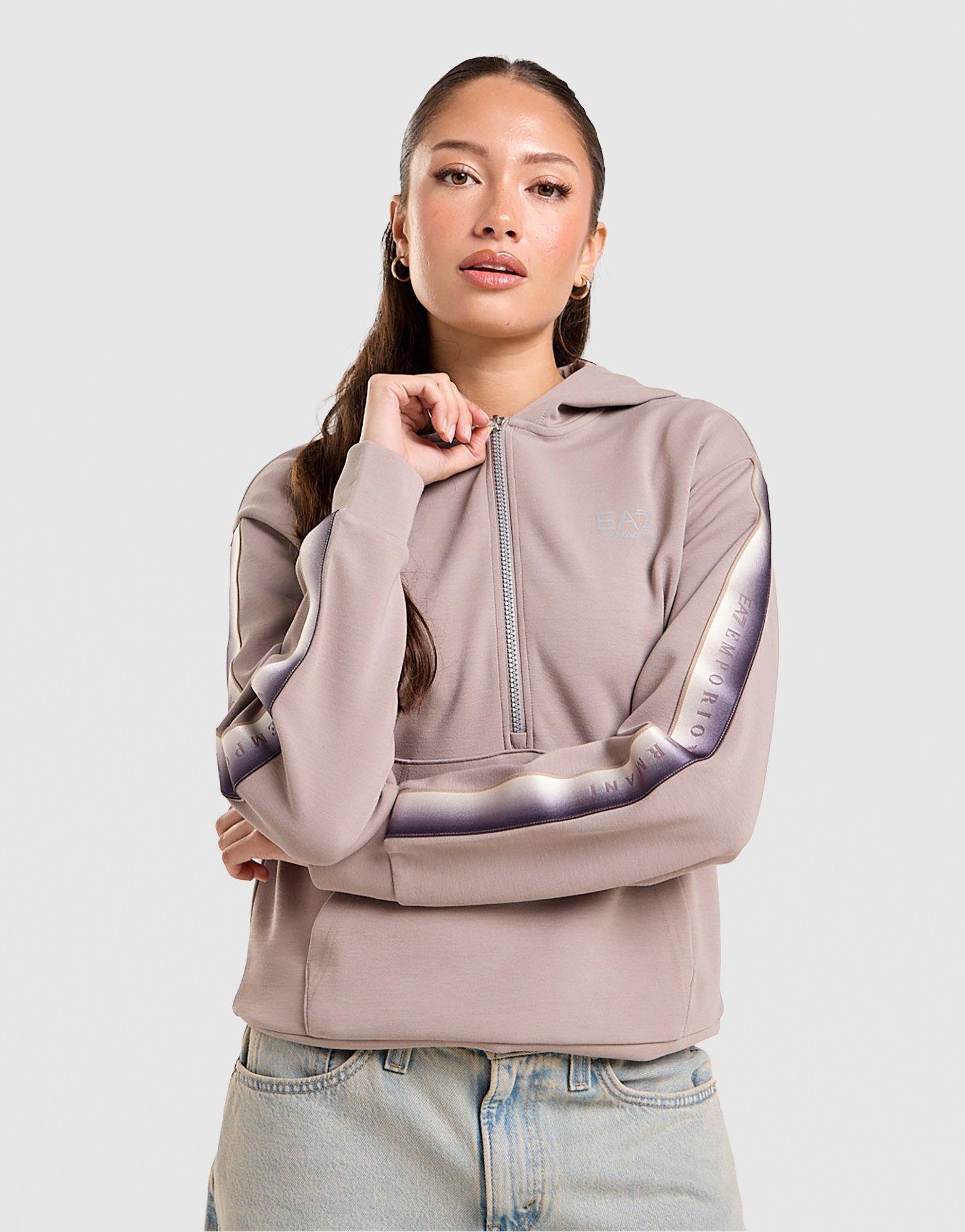 EA7 Emporio Armani Ventus Tape 1/2 Zip Hoodie