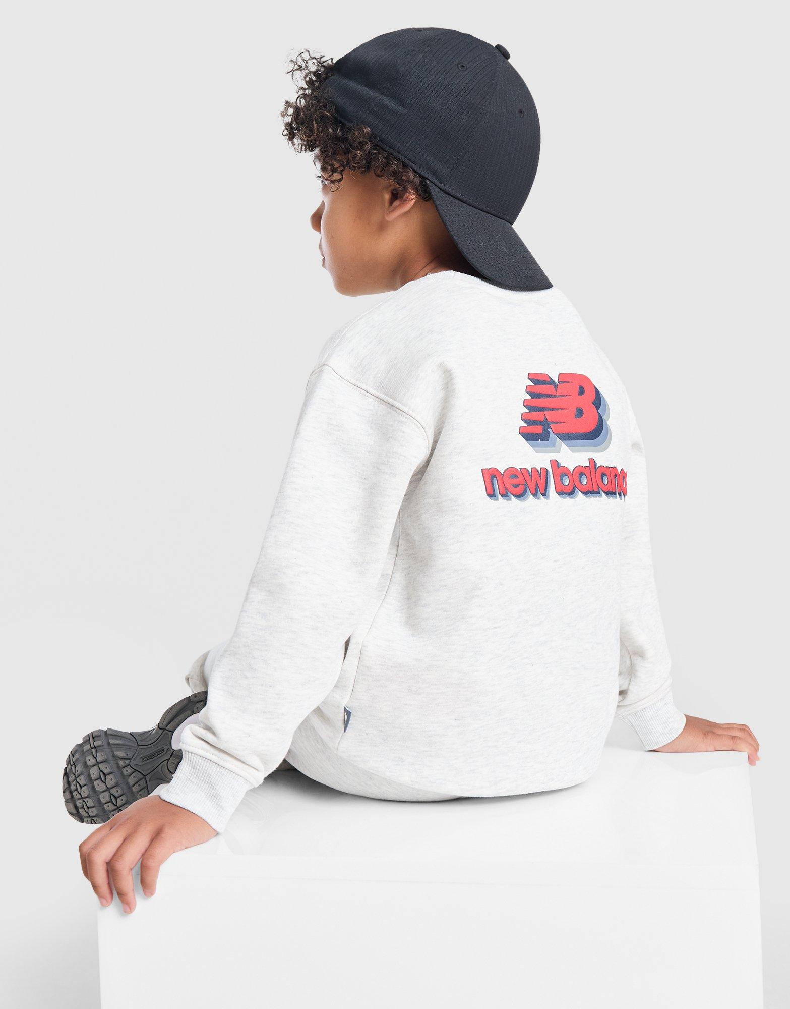 New Balance Stack Bubble Crew Tracksuit Children