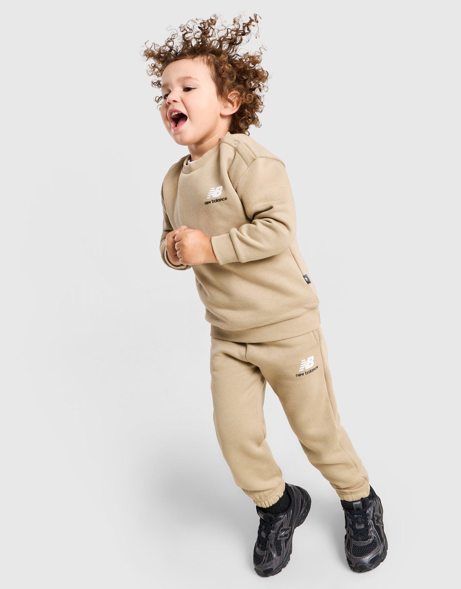 New Balance Repeat Linear Crew Tracksuit Infant