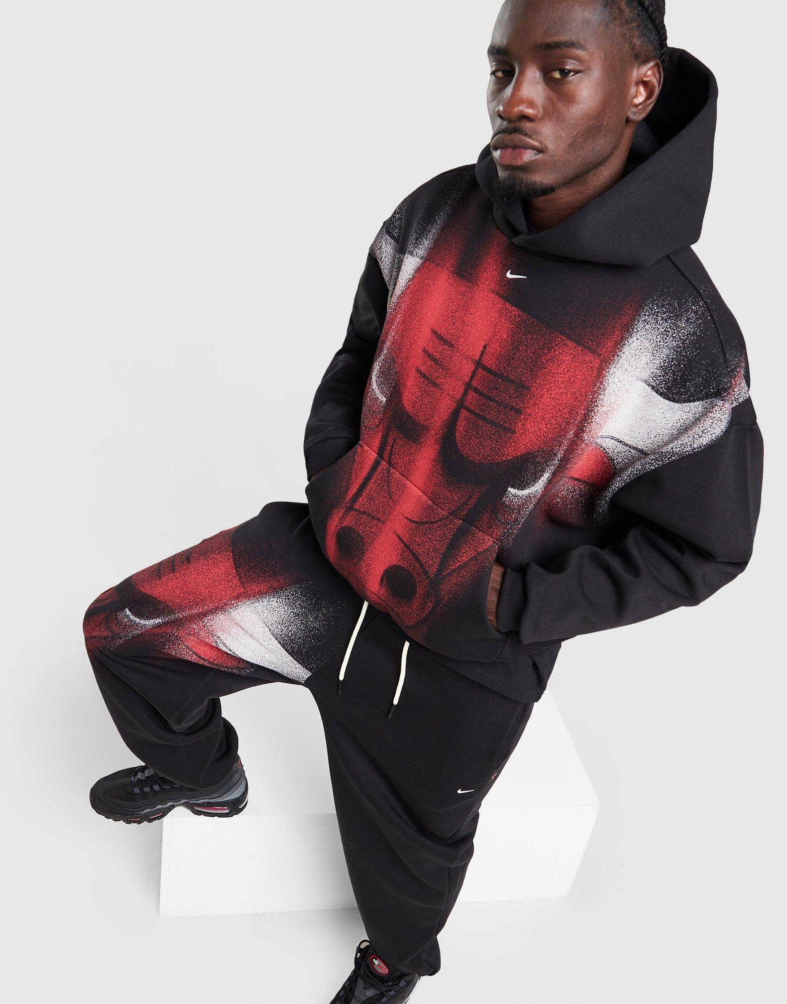 Nike NBA Chicago Bulls Standard Issue Icon Hoodie