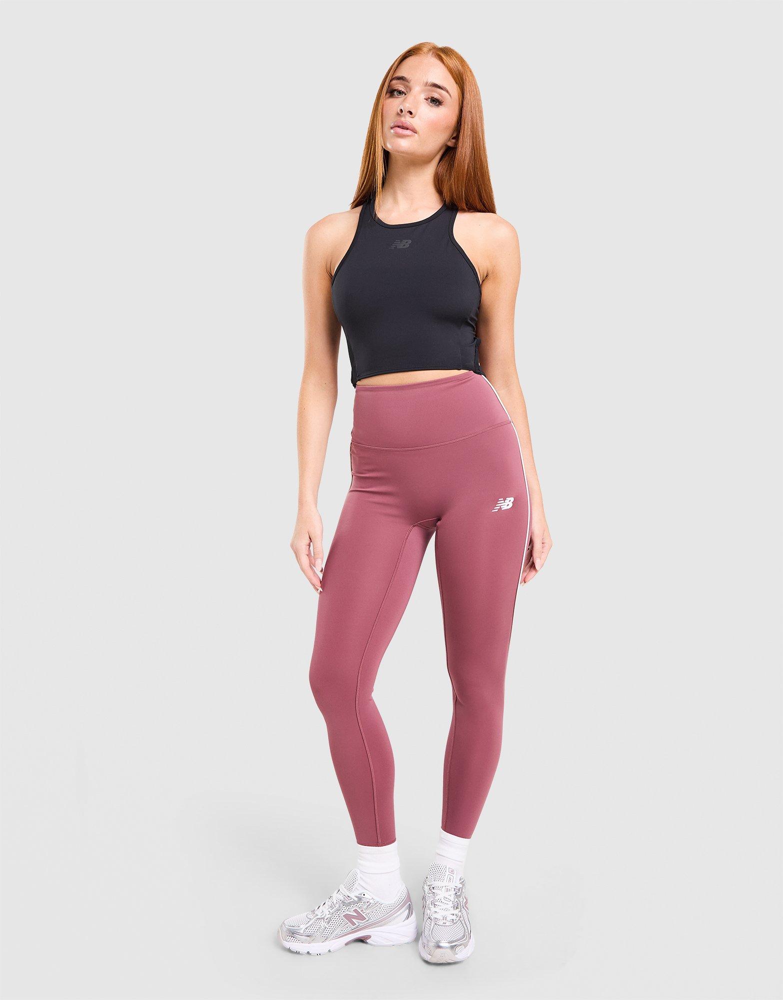 New Balance Running Fitted Crop Tank Top