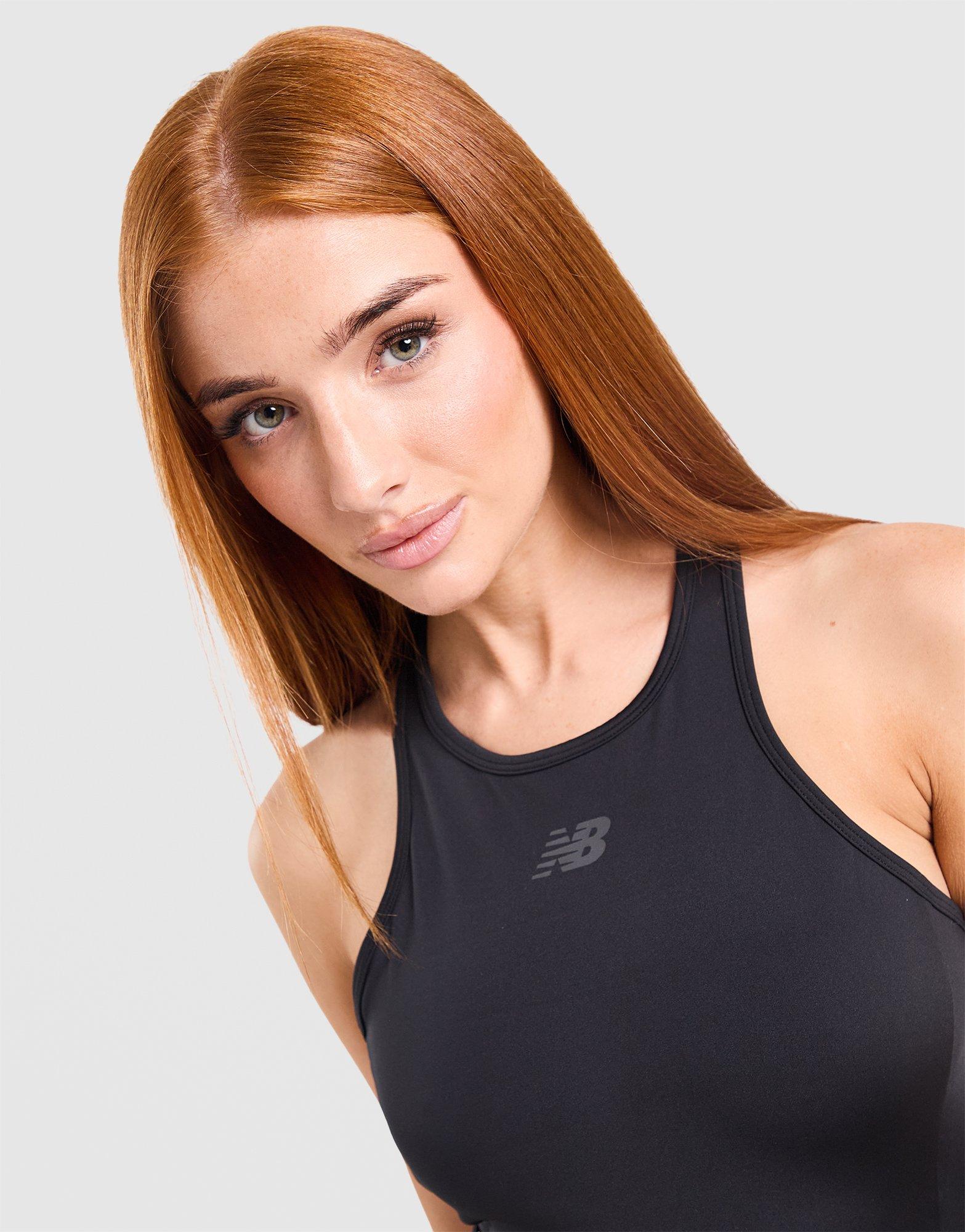New Balance Running Fitted Crop Tank Top