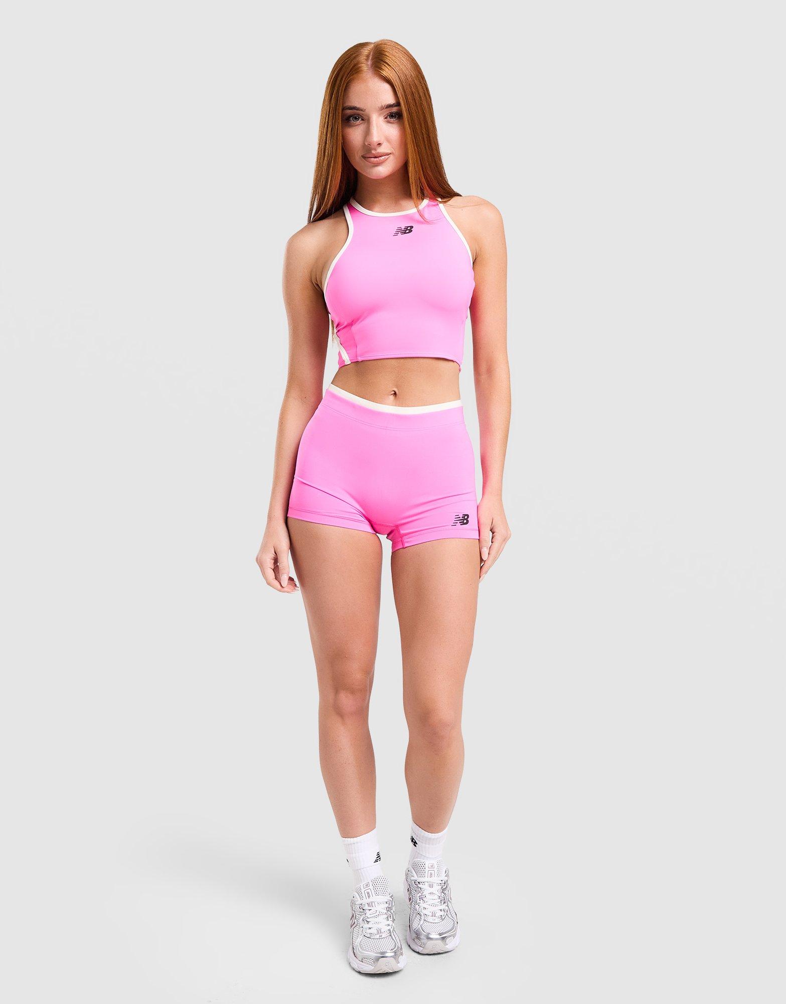 New Balance Running Fitted Crop Tank Top