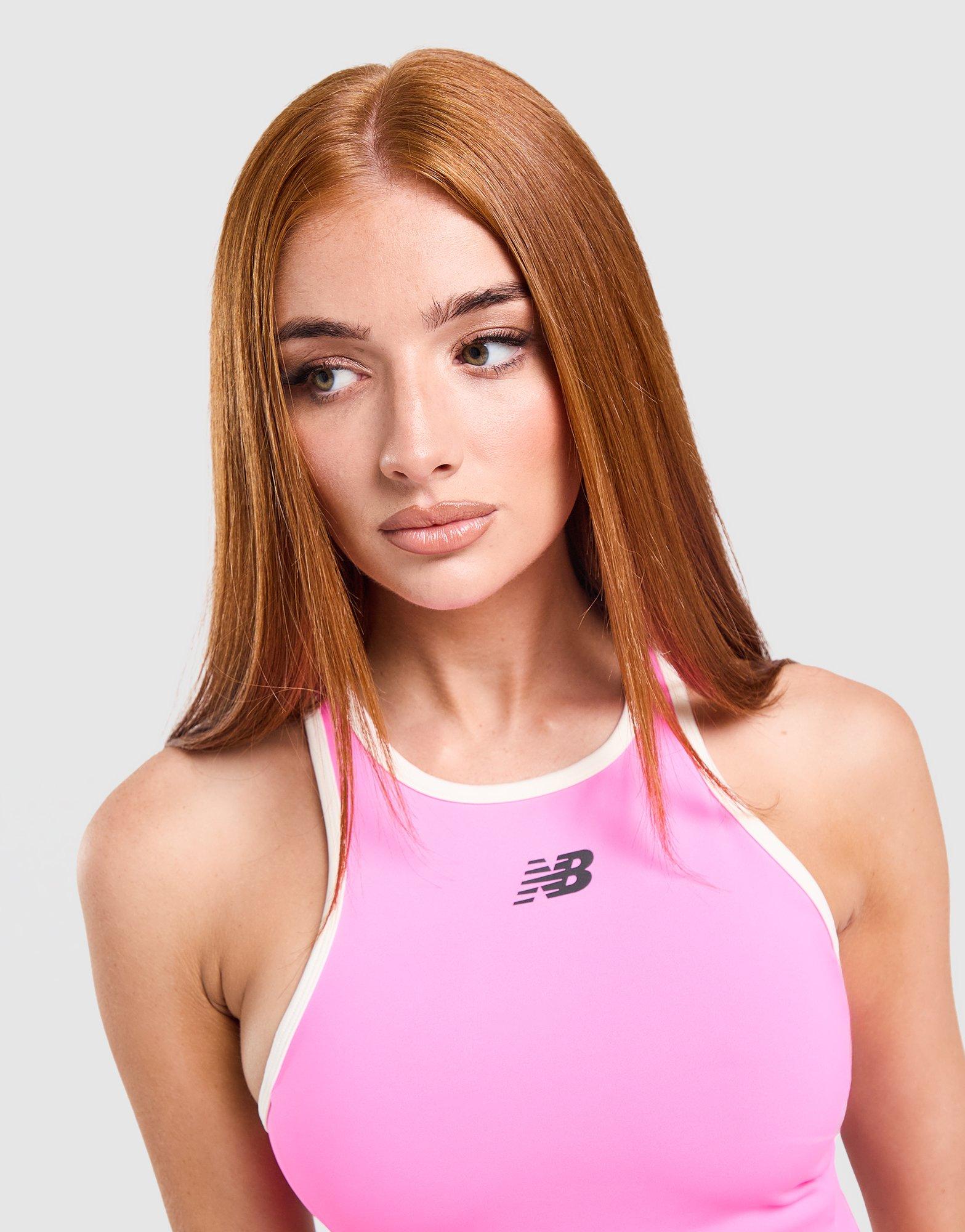 New Balance Running Fitted Crop Tank Top